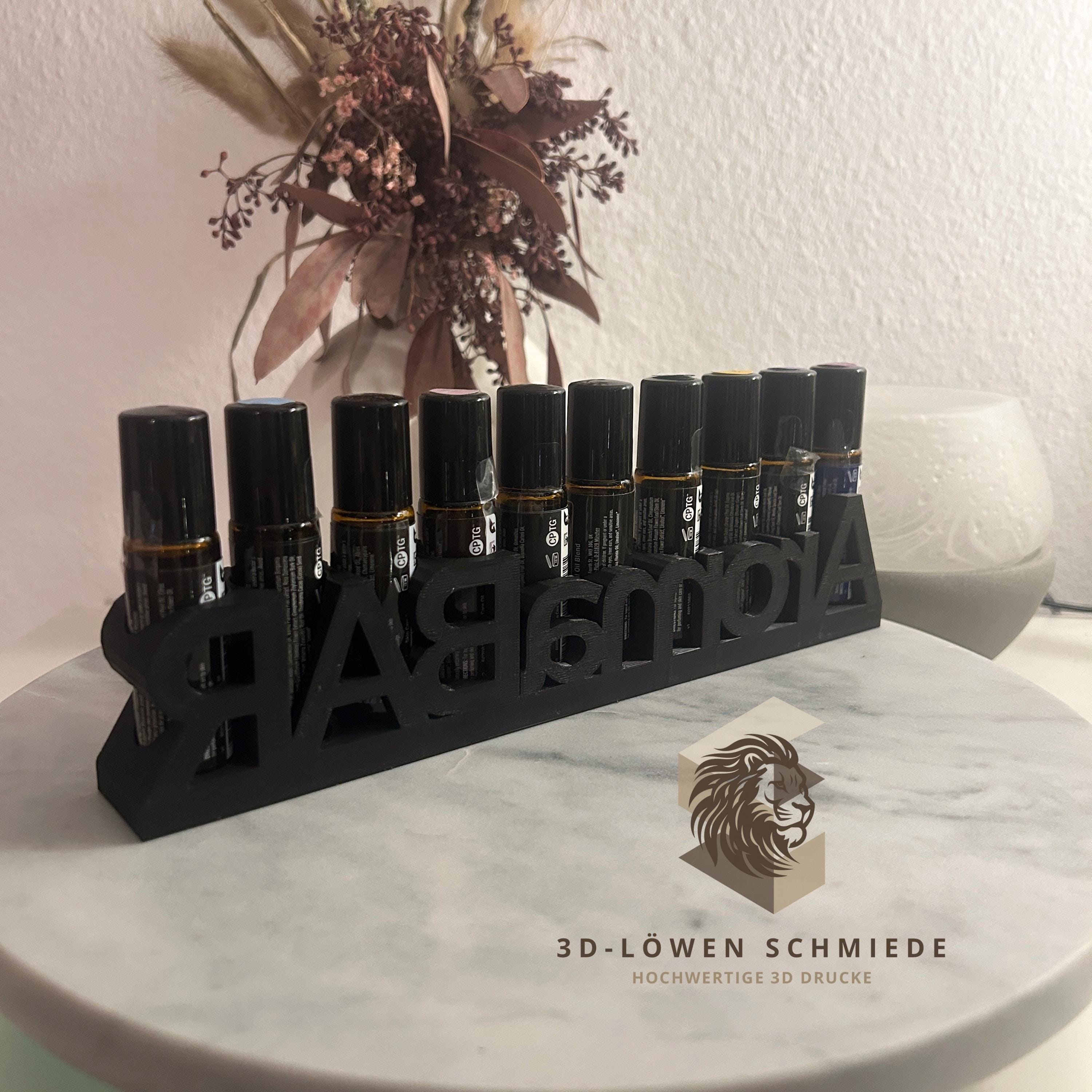 doTERRA Aufsteller AromaBAR für Ätherische Öle Aufsteller oder Regal zum Anhängen Platz für 10x 10ml Touch Roll On, Stilvolle Geschenkidee