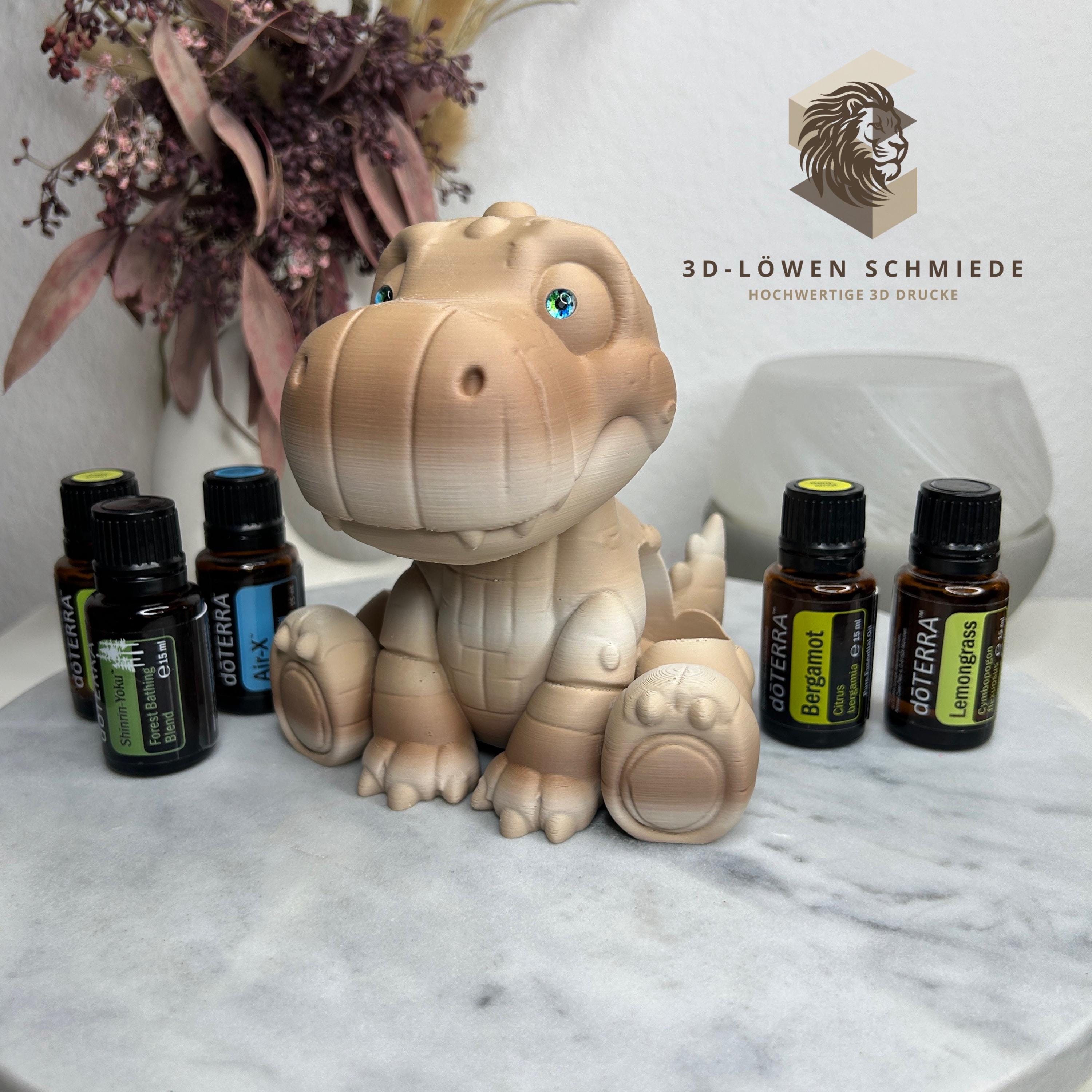 doTERRA Aufsteller BrontoRex für Ätherische Öle 5x 15ml Flaschen - Aufbewahrung - Geschenk - Organizer - Ölflaschen Halter - Aromatherapie