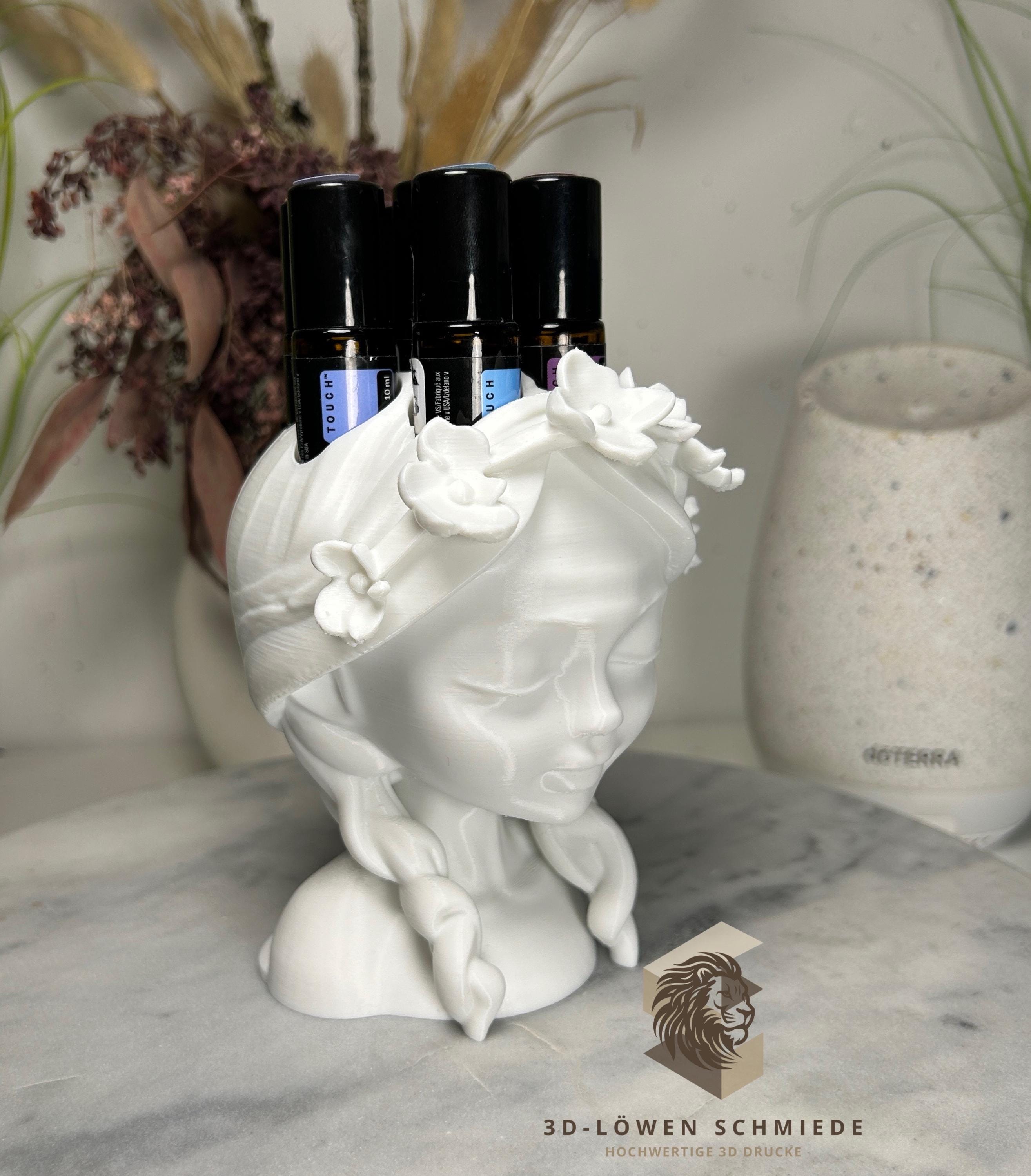 doTERRA Aufsteller Blumenmädchen V2. Amara für Ätherische Öle 7x 10ml Roll-Ons im stilvollem Design / Aufbewahrung / Geschenkidee