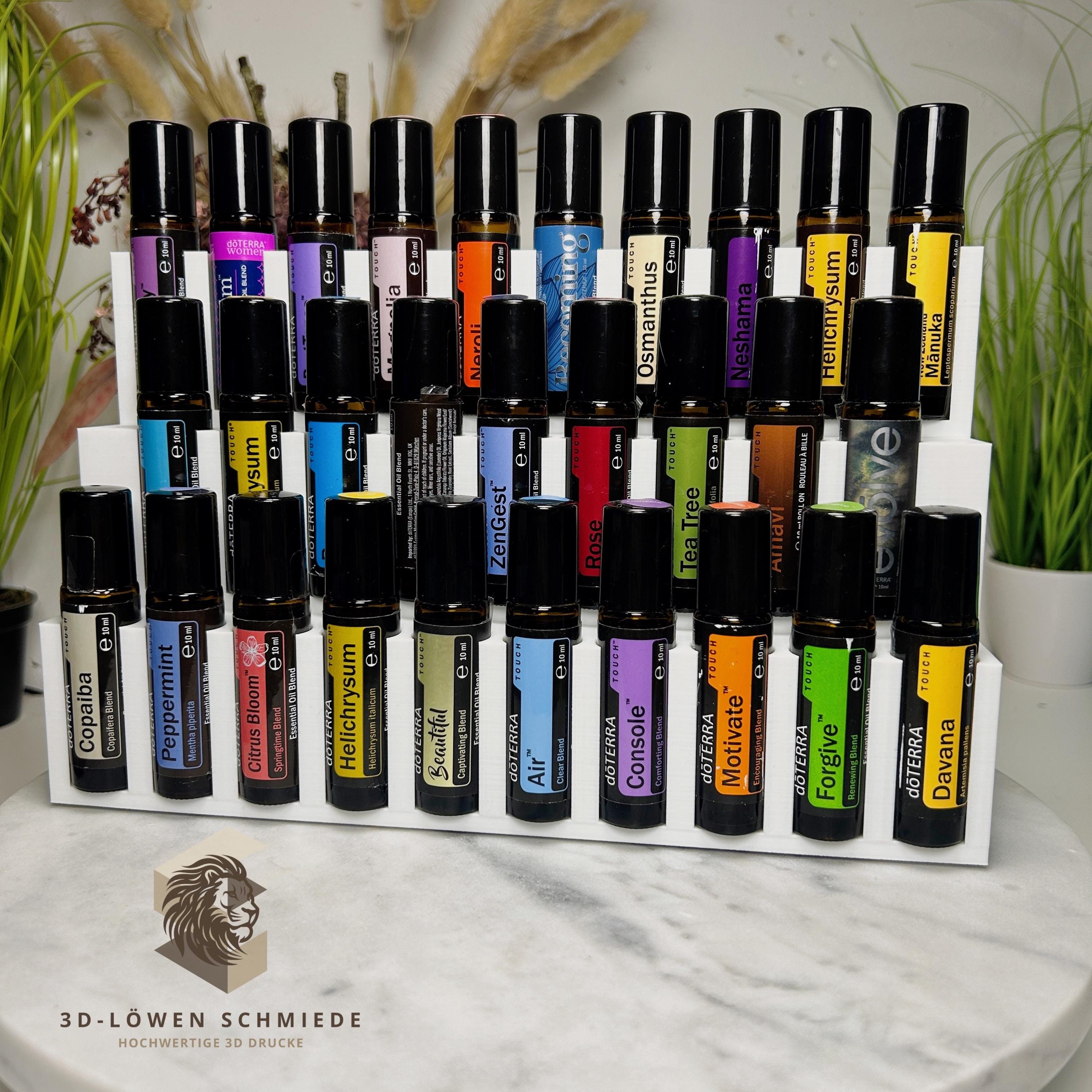 doTERRA Aufsteller für 29x 10ml Ätherische Öle Touch Roll-On‘s mit Sichtfenster - Aufbewahrung - in Schwarz, Weiß, andere Farben anfragen