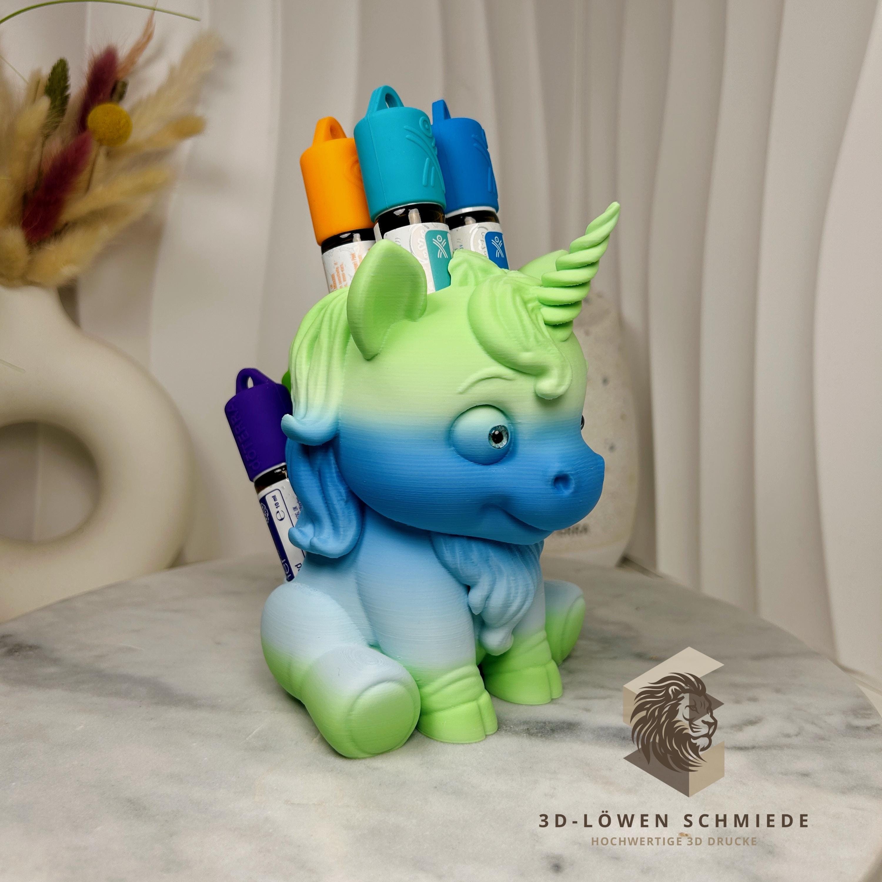 doTERRA Aufsteller AromaHorn KidsCollection für Ätherische Öle Platz für 7x 10ml Flaschen - Deko - Geschenk - Aufbewahrung - stilvoll