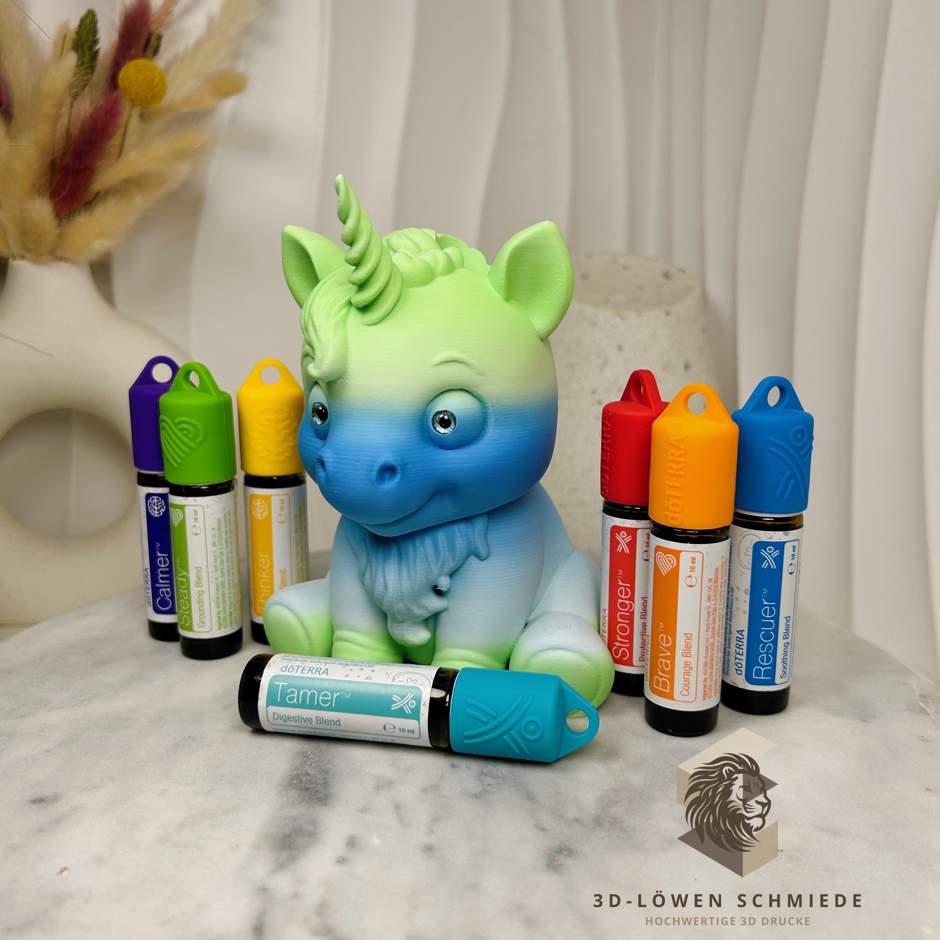 doTERRA Aufsteller AromaHorn KidsCollection für Ätherische Öle Platz für 7x 10ml Flaschen - Deko - Geschenk - Aufbewahrung - stilvoll