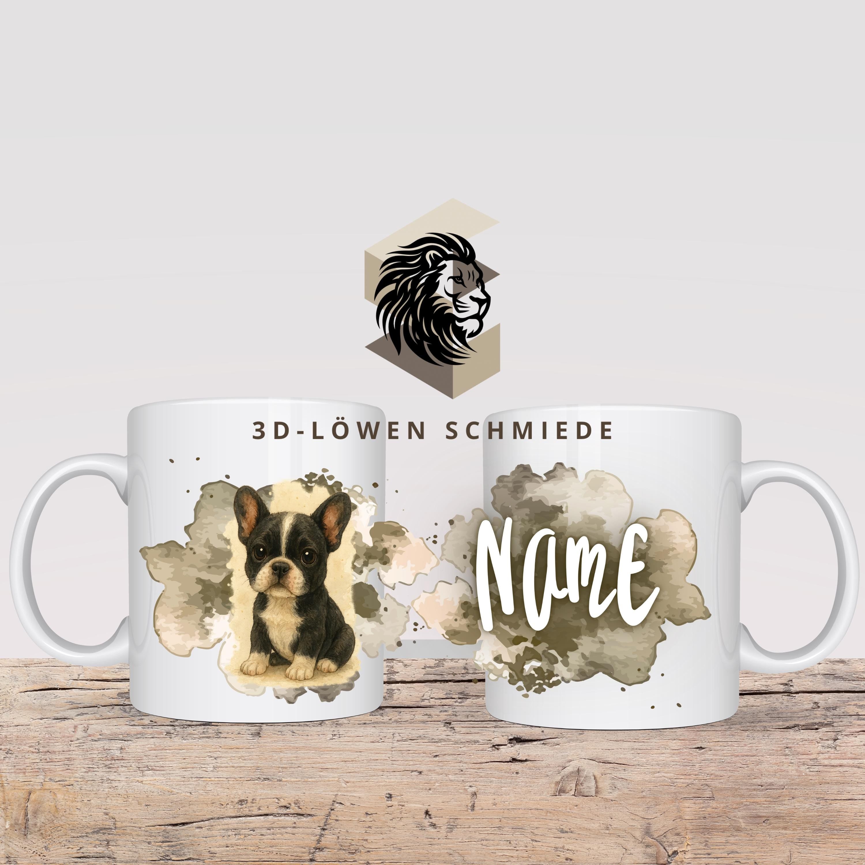 Personalisierte Tasse „Bully“ mit Name  Geschenkidee für Geburtstag, Weihnachten, Kollegen und Familie