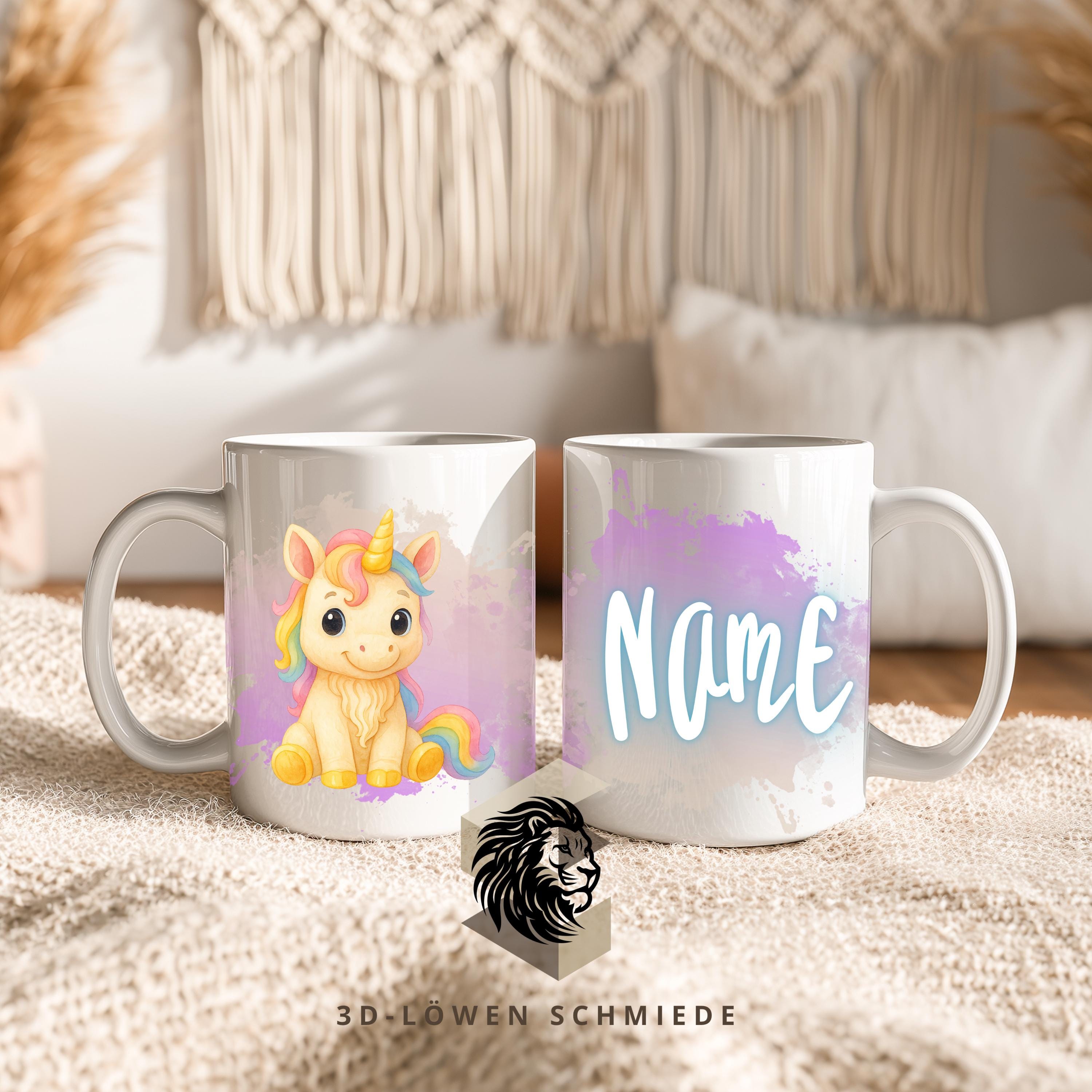 Tasse Personalisierte aus unserer KidsCollection, Name Personalisierbar, Ätherische Öle, Geschenkidee für die Kinder passend zum Aufsteller.