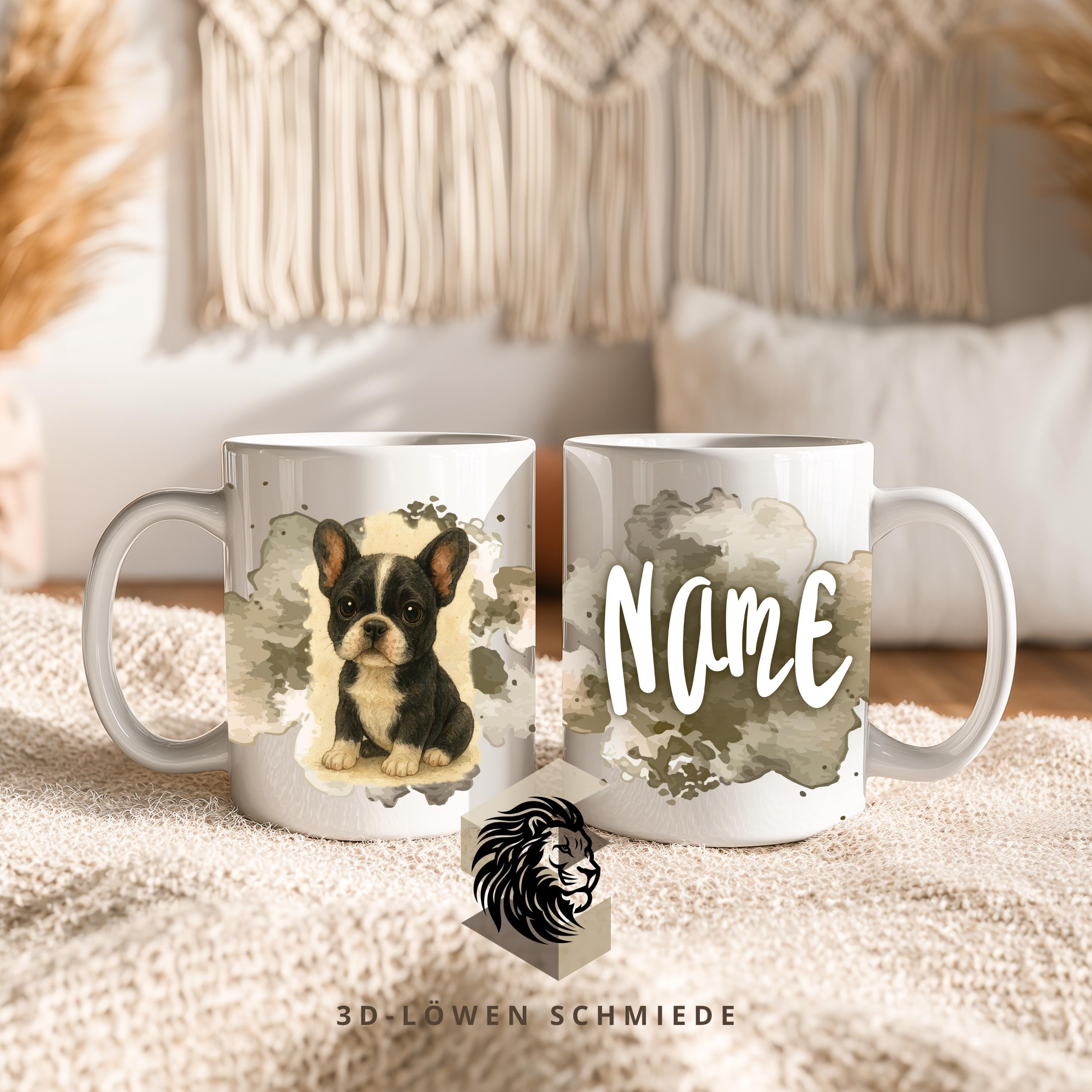 Personalisierte Tasse „Bully“ mit Name  Geschenkidee für Geburtstag, Weihnachten, Kollegen und Familie