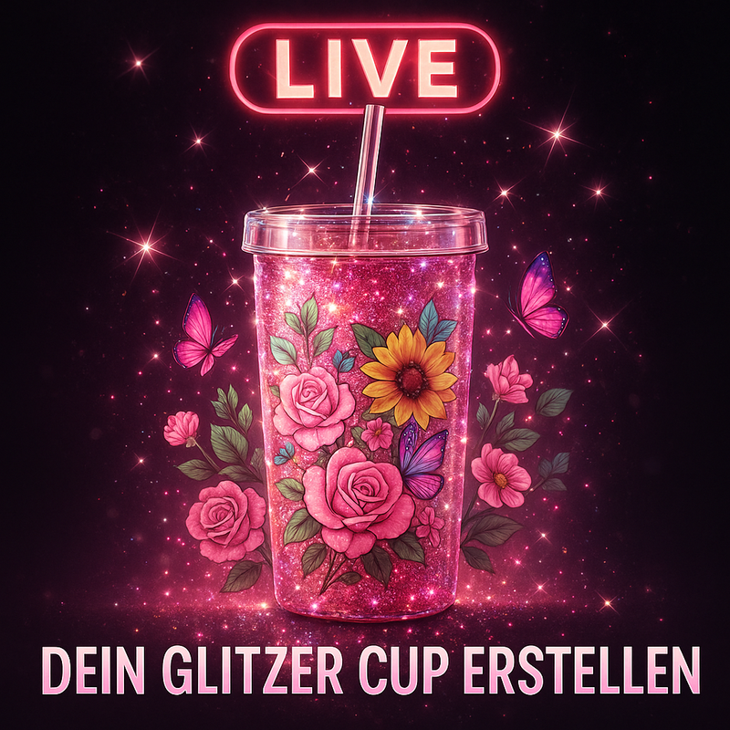Live TikTok Cup Becher