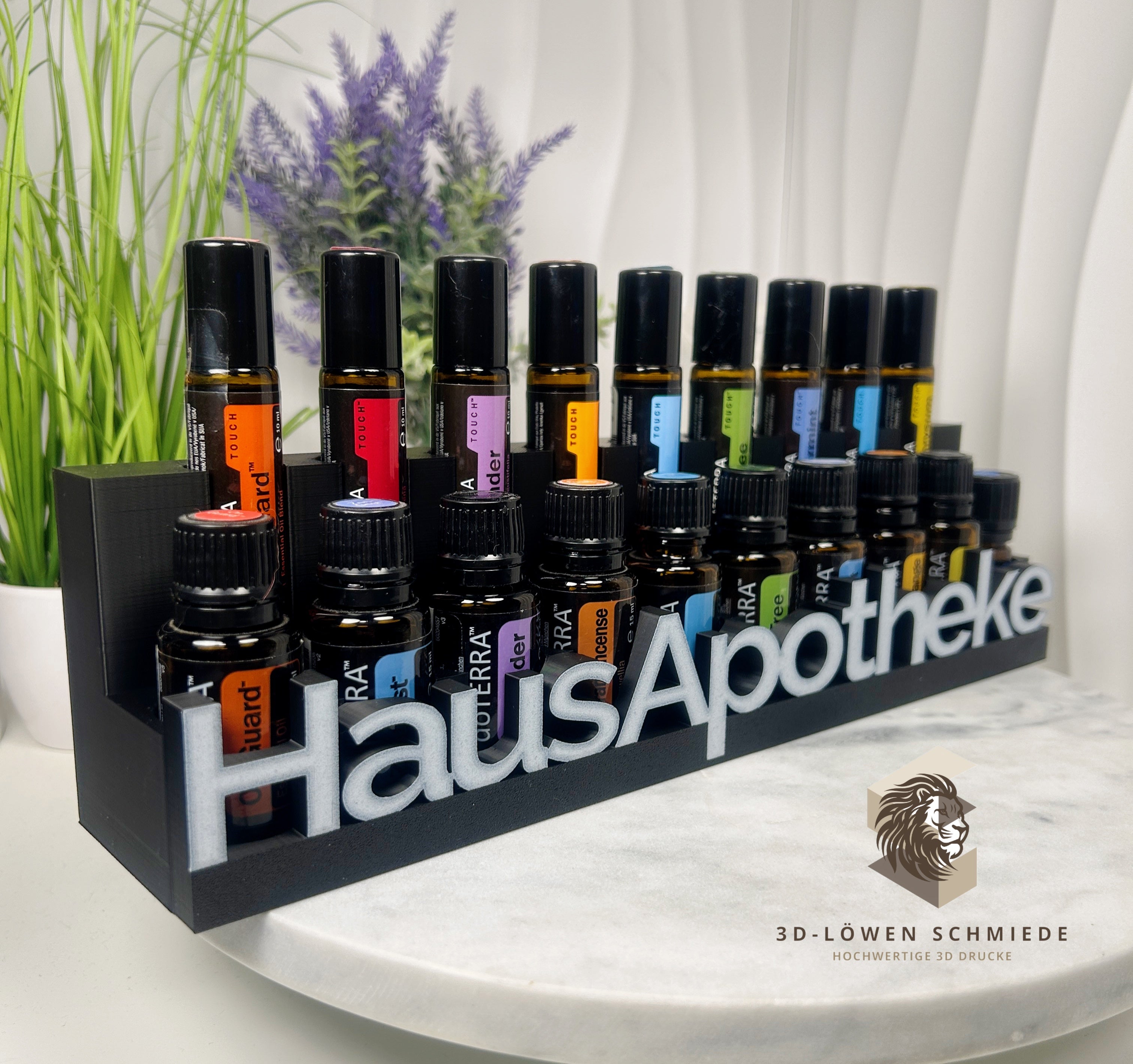 doTERRA Aufsteller passend für Home Essentials Set + 9 Roll On’s | Ätherische Öle Aufbewahrung Hausapotheke Geschenk Idee