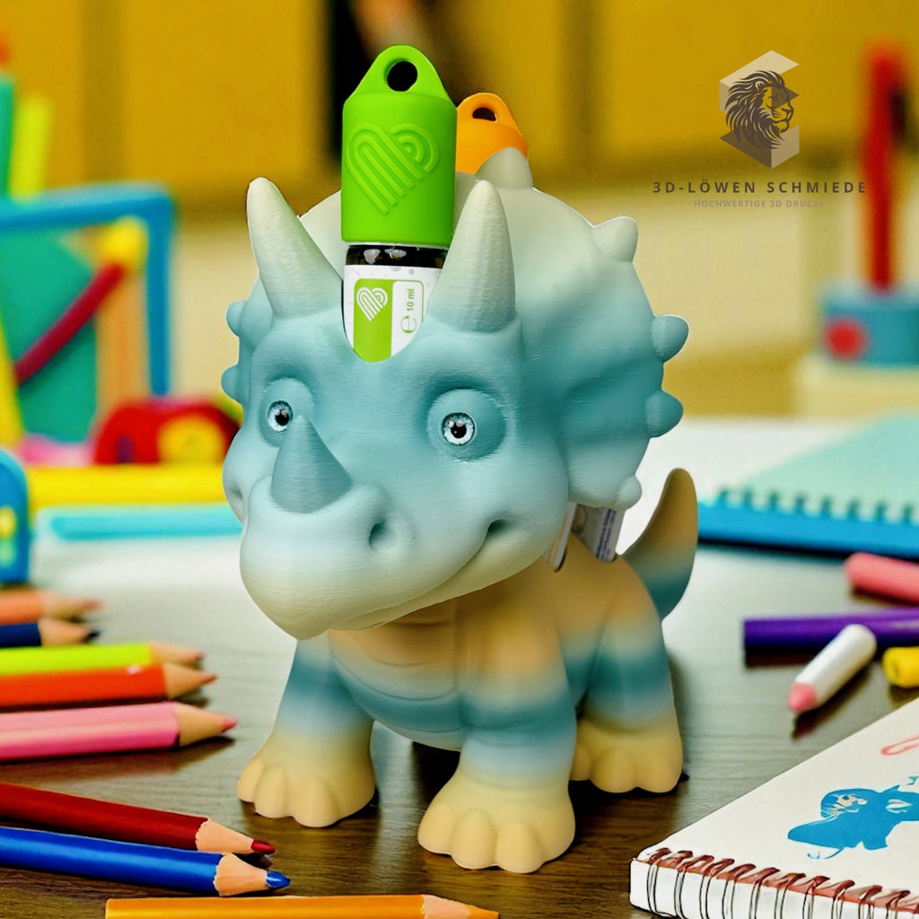 doTERRA Aufsteller KidsCollection „Spike“ für Ätherische Öle Platz für 7x 10ml Roll On - Deko - Geschenk - Aufbewahrung