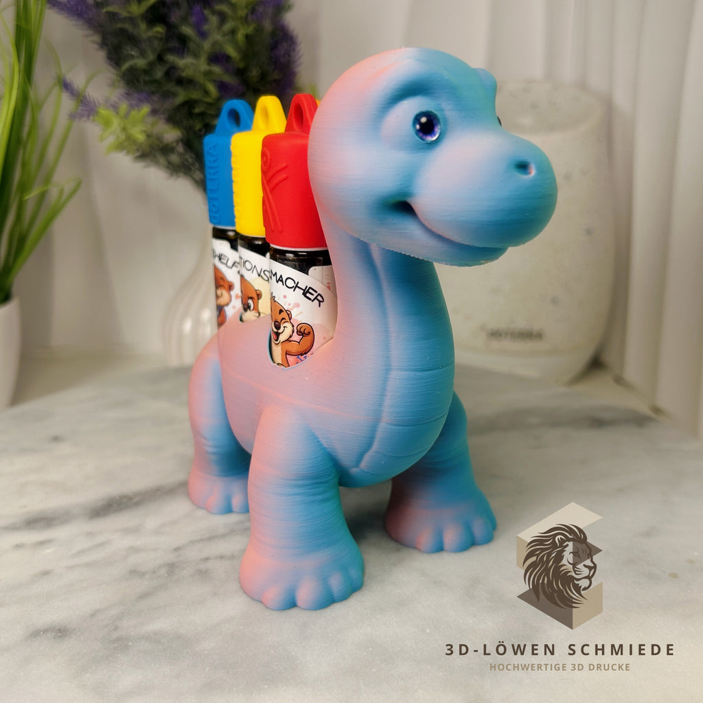 doTERRA Kids Collection Aufsteller für Ätherische Öle, Dino „Milo“ Platz für 7x 10ml Roll-Ons stilvolle Aufbewahrung, Praktisch, Einzigartig