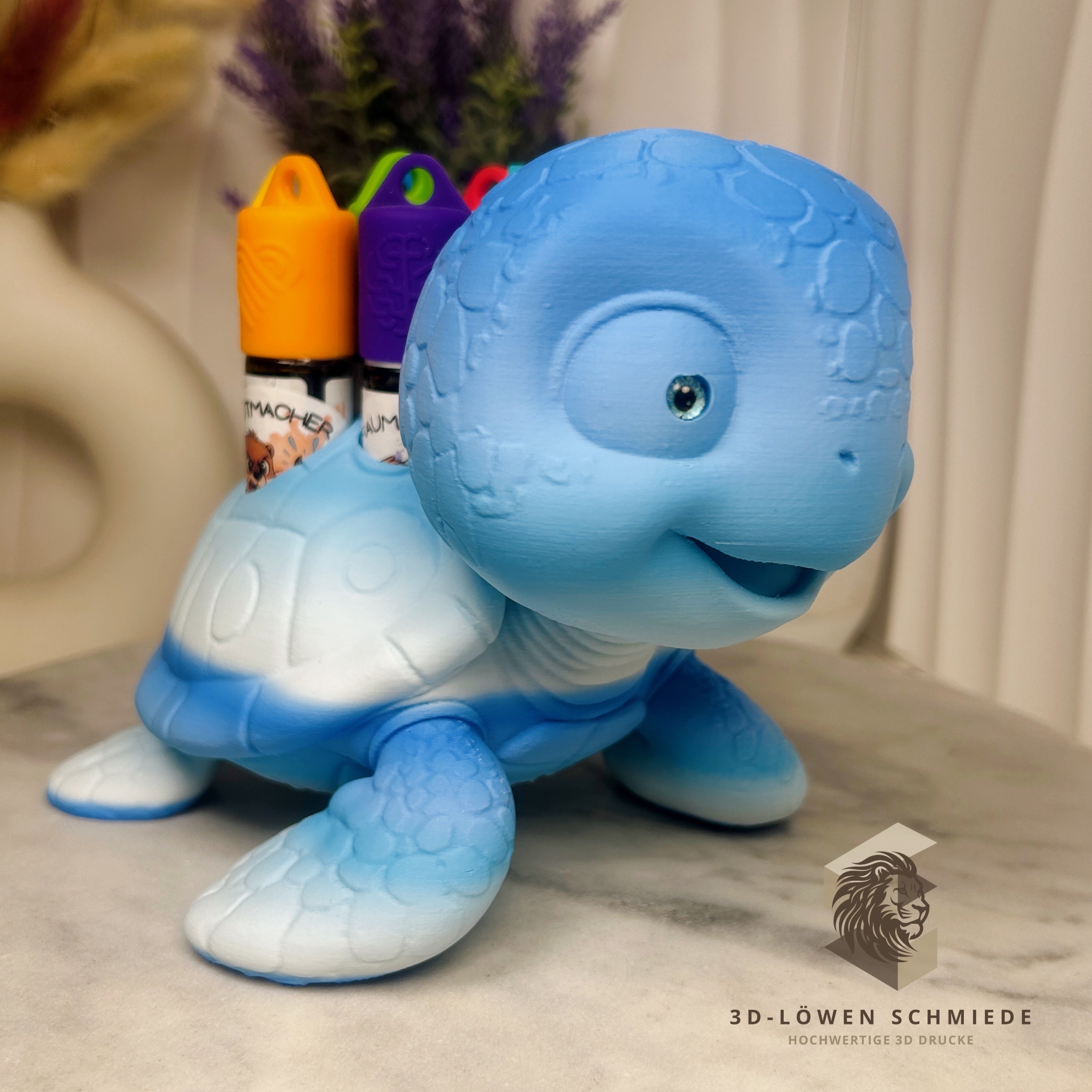 doTERRA Kids Collection Aufsteller für Ätherische Öle „Morla“ die AromaSchildi für 7x 10ml Roll On’s Aufbewahrung, Geschenkidee, Organizer