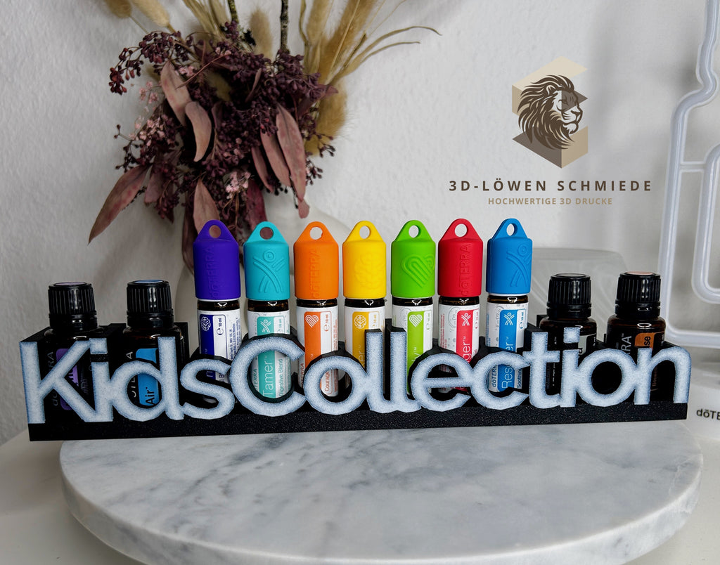 doTERRA Kids Collection Aufsteller
Aufbewahrung für Ätherische Öle Aufsteller Platz für 4x 15ml und Die KidsColletion Set 7x
10ml