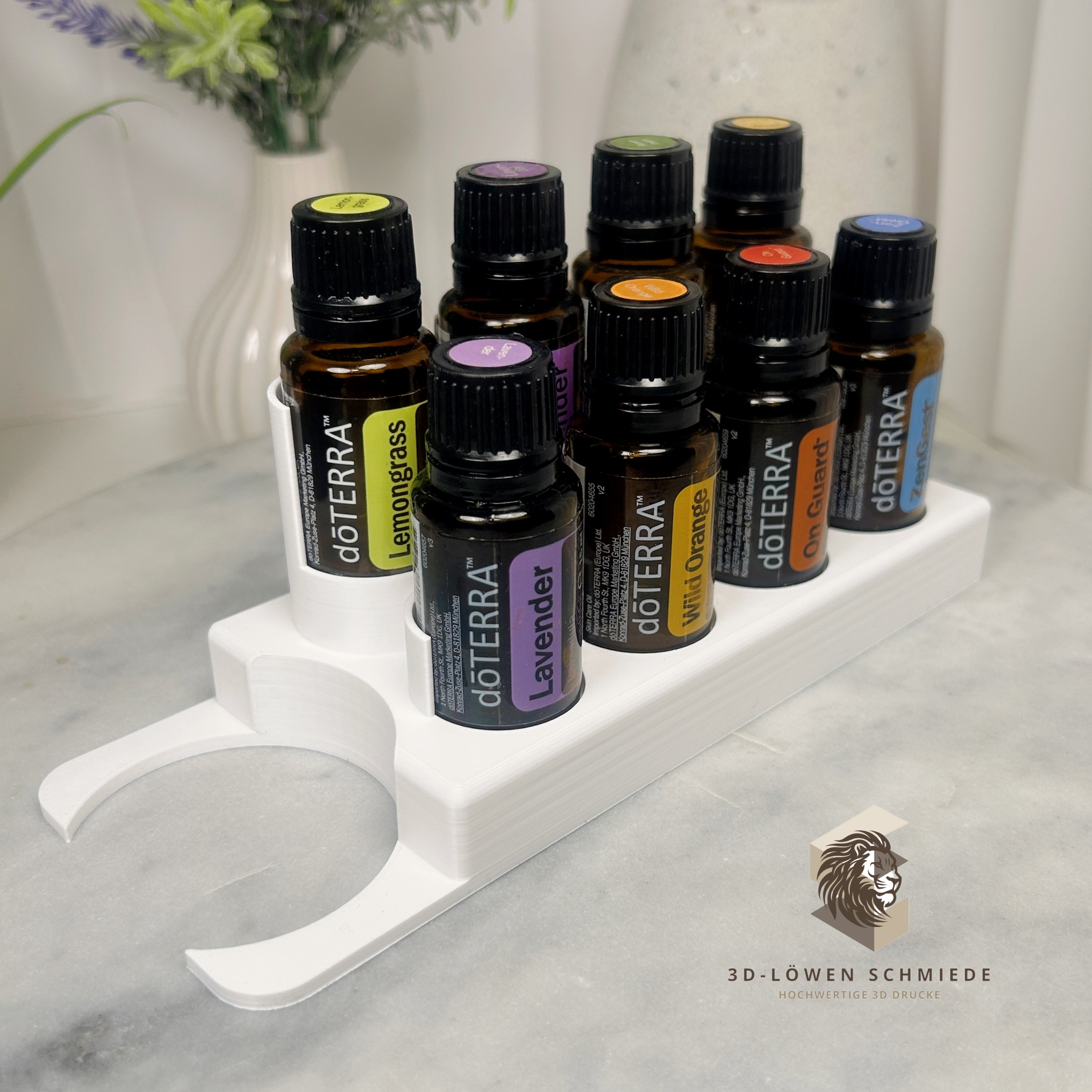doTERRA Faultier Diffuser Erweiterung Aufsteller mit Platz für 8x 15ml Ätherische Öle | Geschenkidee | Aufbewahrung |
