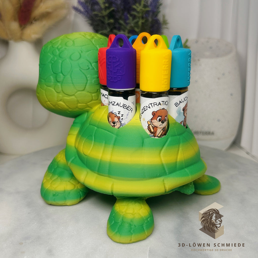 doTERRA Kids Collection Aufsteller für Ätherische Öle „Morla“ die AromaSchildi für 7x 10ml Roll On’s Aufbewahrung, Geschenkidee, Organizer