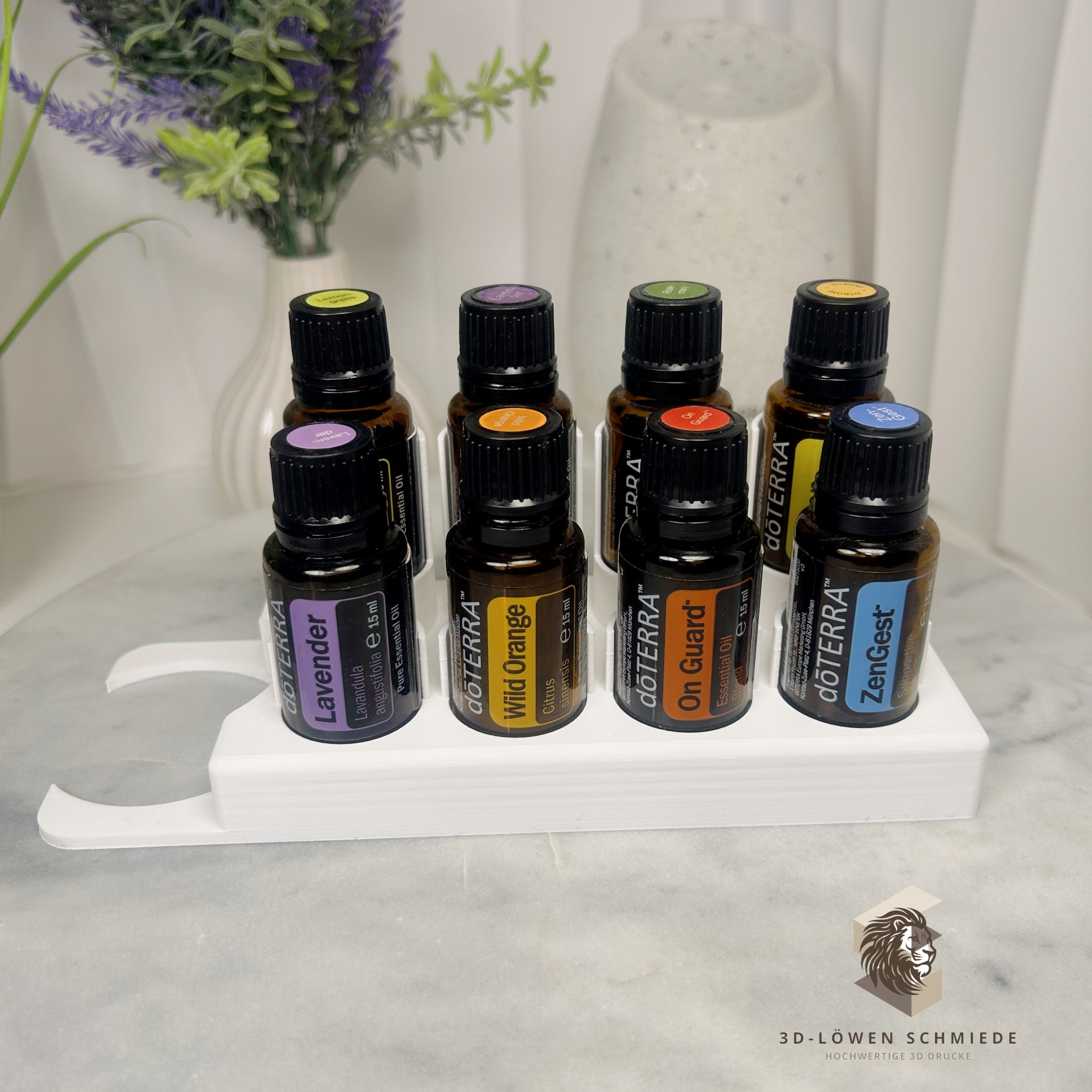 doTERRA Faultier Diffuser Erweiterung Aufsteller mit Platz für 8x 15ml Ätherische Öle | Geschenkidee | Aufbewahrung |