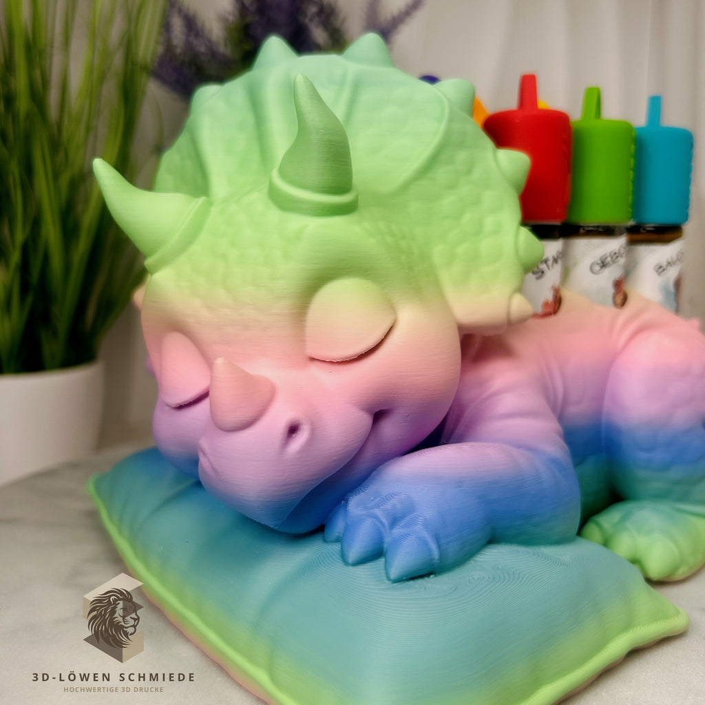 doTERRA Kids Collection Aufsteller für Ätherische Öle, Dino „Schlummer Spike“ Platz für 7x 10ml Roll Ons stilvolle Aufbewahrung, Praktisch