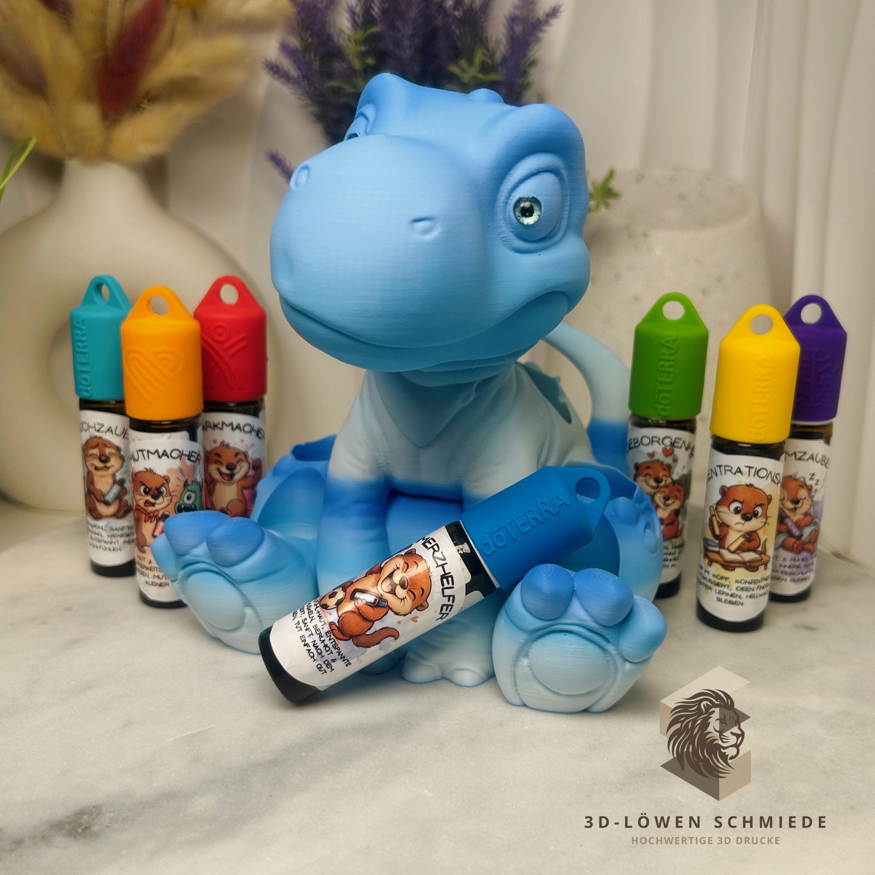 doTERRA Aufsteller Kids Collection AromaRex für Ätherische Öle für 7x 10ml Roll-Ons Aufbewahrung, Geschenkidee, Organizer, Aromatherapie