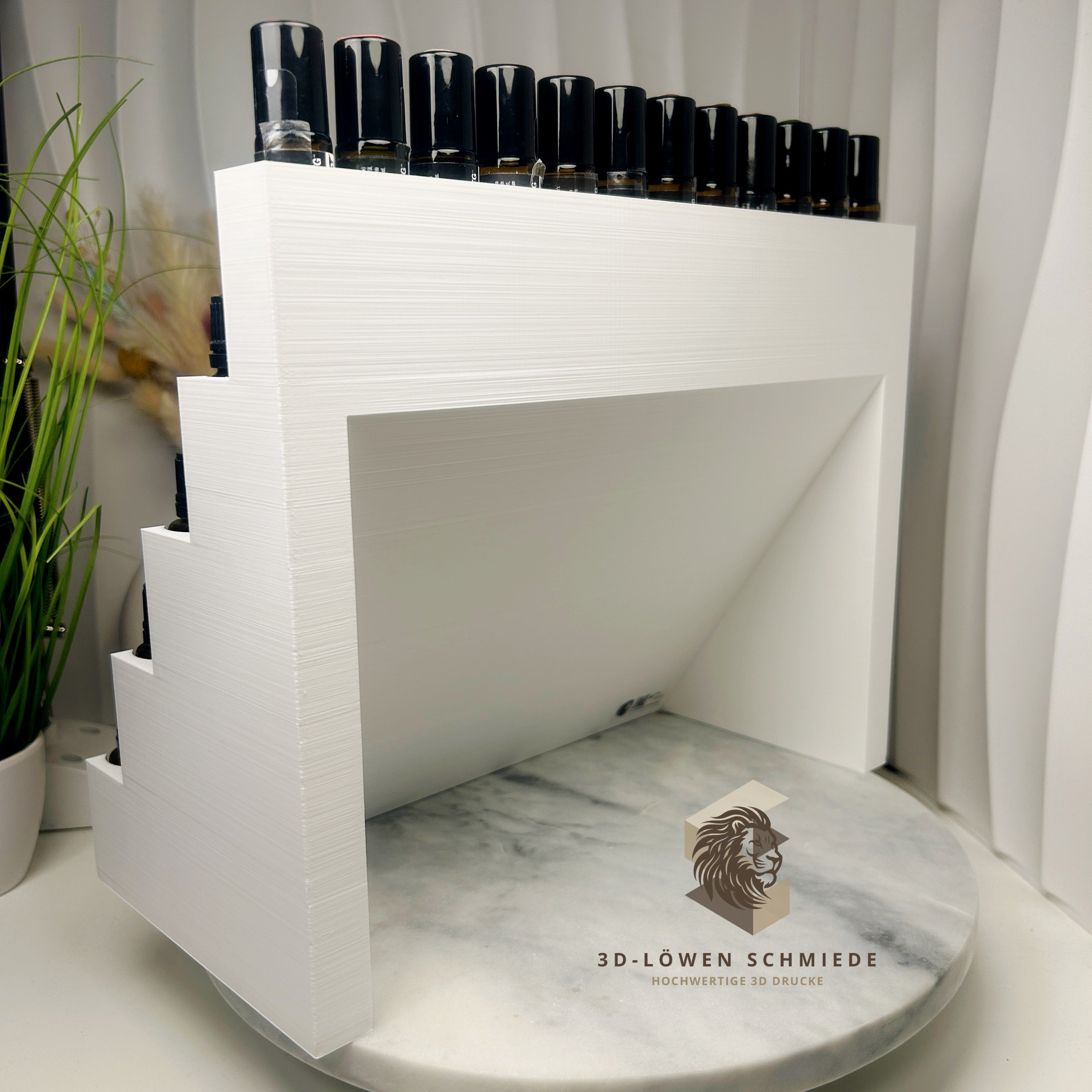 doTERRA Aufsteller XXL Aufbewahrung für Ätherische Öle | Platz für 30×15ml, 12×10ml & 12×5ml Flaschen, perfekt für Zuhause oder Event