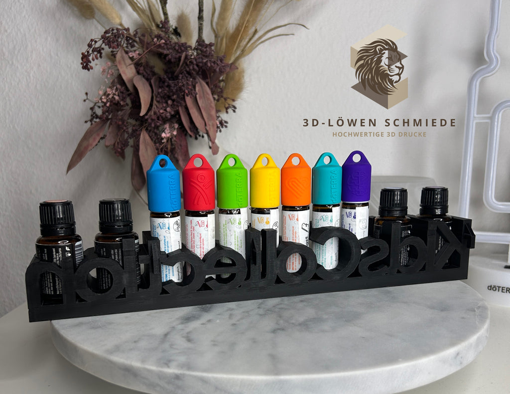 doTERRA Kids Collection Aufsteller
Aufbewahrung für Ätherische Öle Aufsteller Platz für 4x 15ml und Die KidsColletion Set 7x
10ml