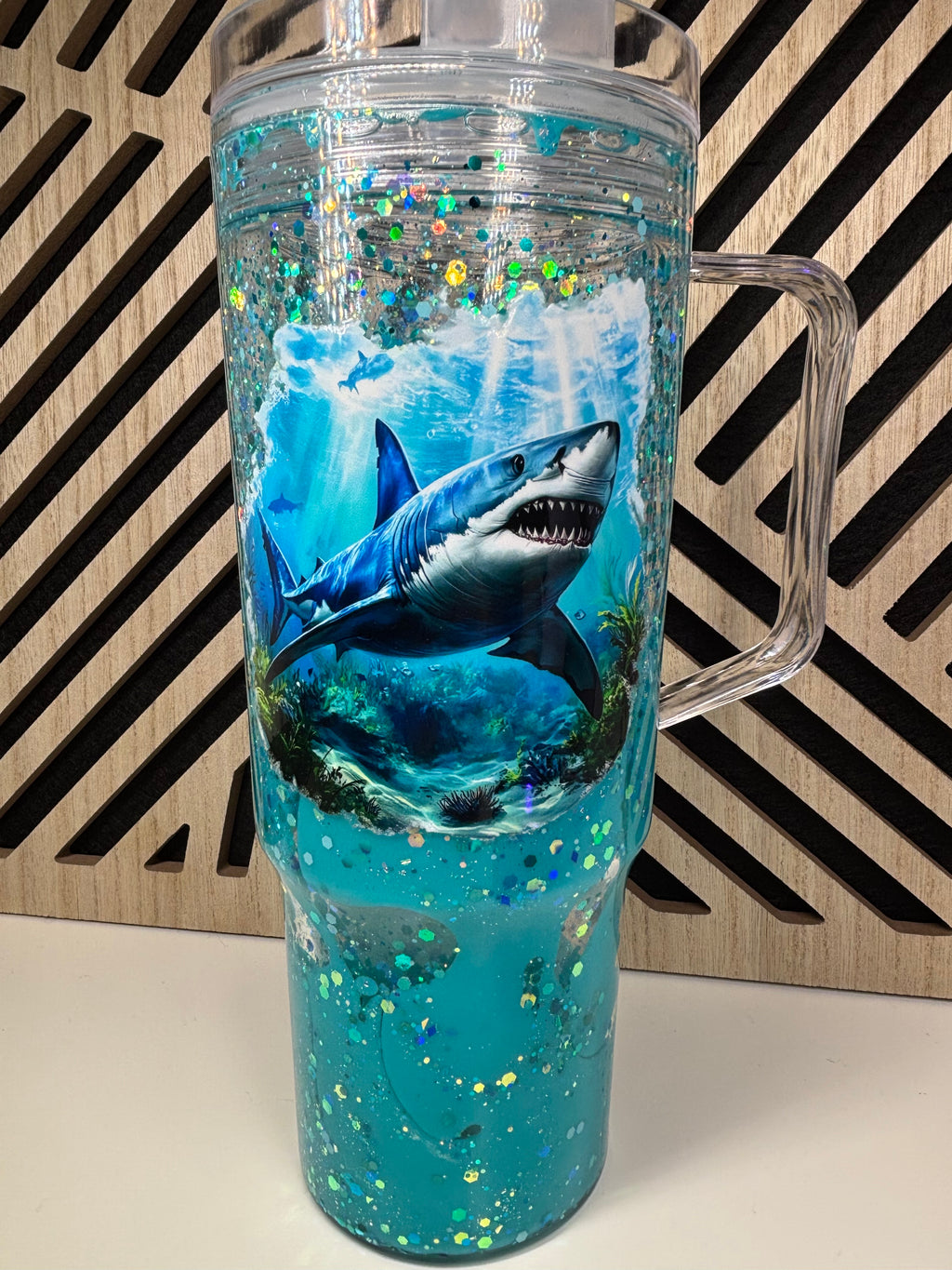 Live Glitzer Cup XXL 40oz erstellen, dein persönlicher Glitzerbecher im TikTok Live