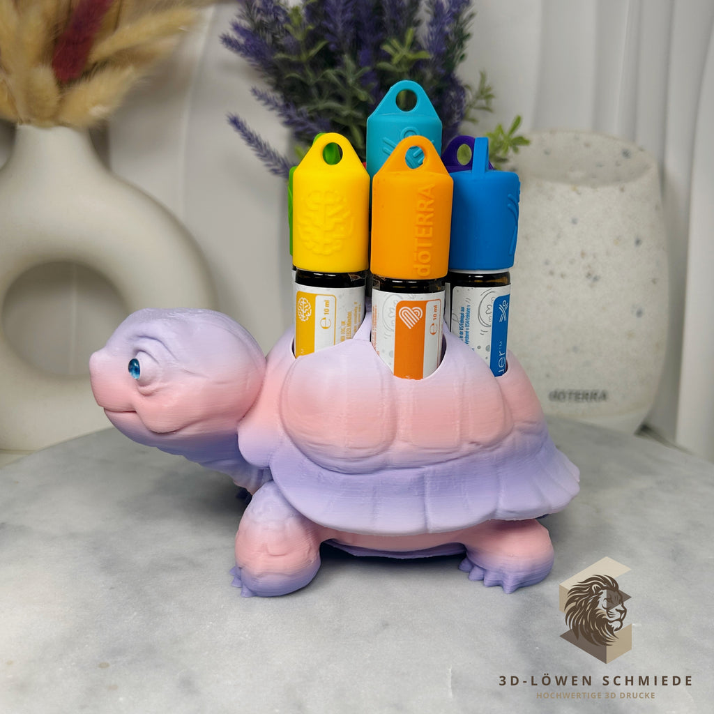 doTERRA Kids Collection Aufsteller für Ätherische Öle AromaSchildi für 7x 10ml Roll-Ons Aufbewahrung - Geschenk - Kinderzimmer