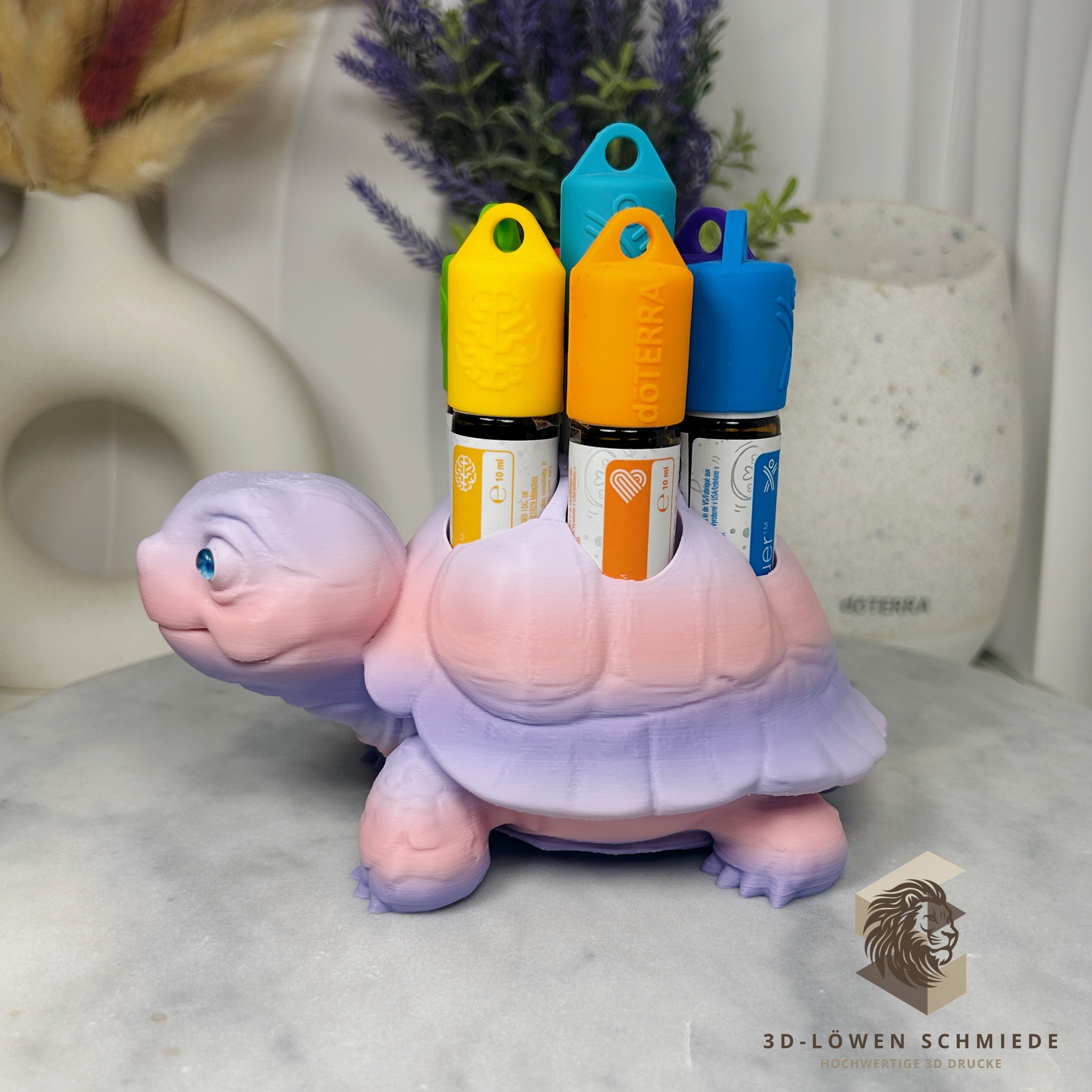 doTERRA Kids Collection Aufsteller für Ätherische Öle AromaSchildi für 7x 10ml Roll-Ons Aufbewahrung - Geschenk - Kinderzimmer