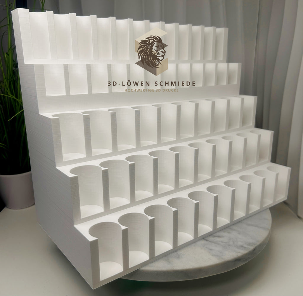 doTERRA Aufsteller XXL Aufbewahrung für Ätherische Öle | Platz für 30×15ml, 12×10ml & 12×5ml Flaschen, perfekt für Zuhause oder Event