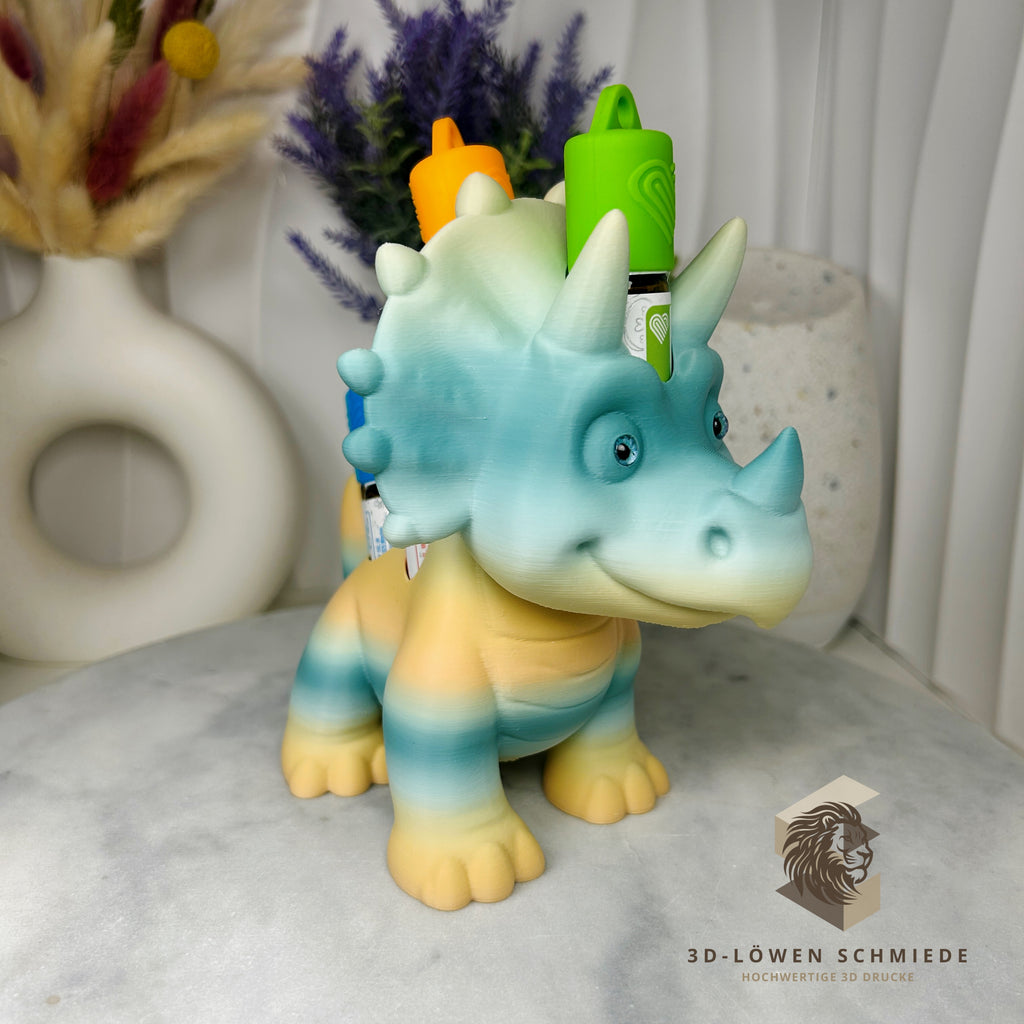 doTERRA Aufsteller KidsCollection „Spike“ für Ätherische Öle Platz für 7x 10ml Roll On - Deko - Geschenk - Aufbewahrung