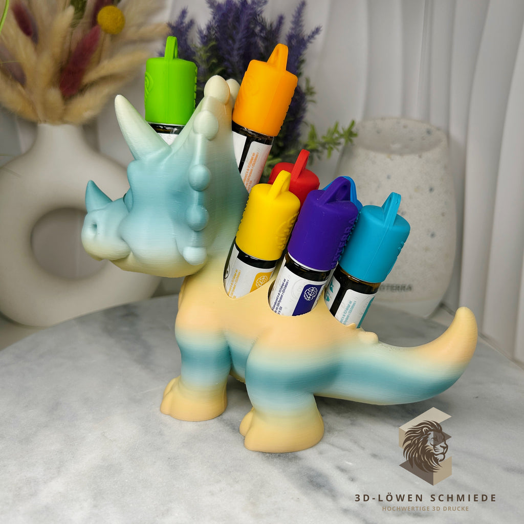 doTERRA Aufsteller KidsCollection „Spike“ für Ätherische Öle Platz für 7x 10ml Roll On - Deko - Geschenk - Aufbewahrung