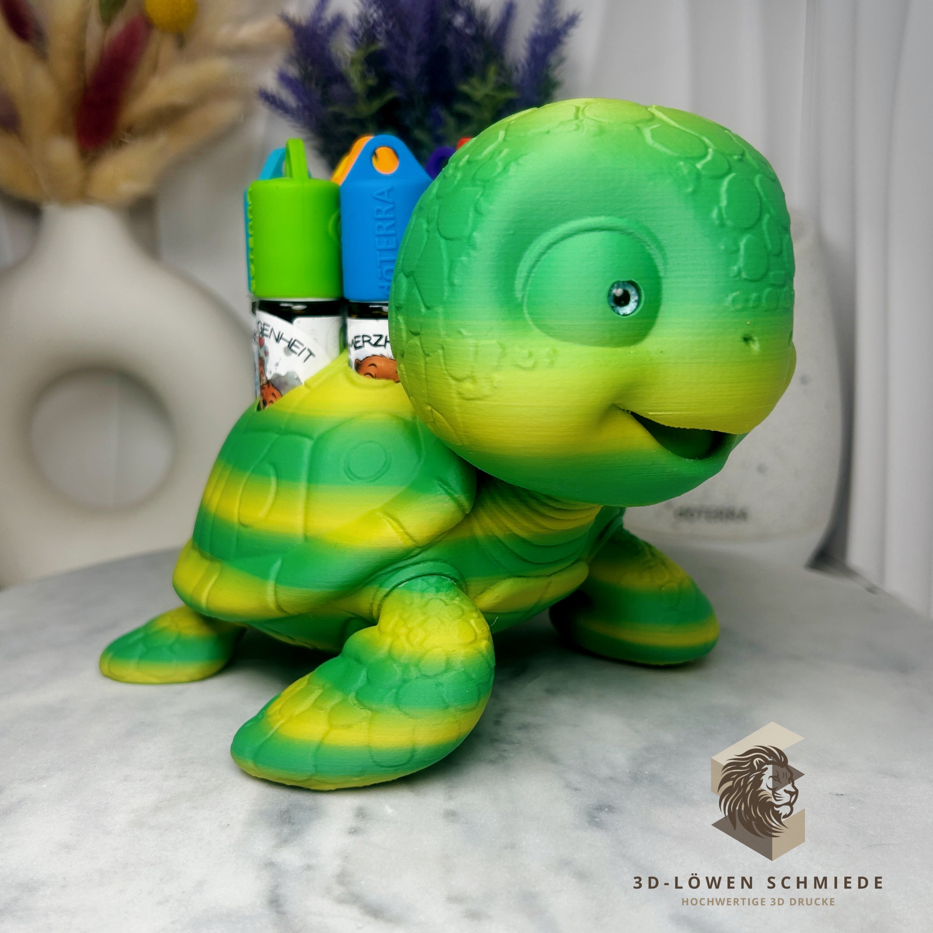 doTERRA Kids Collection Aufsteller für Ätherische Öle „Morla“ die AromaSchildi für 7x 10ml Roll On’s Aufbewahrung, Geschenkidee, Organizer