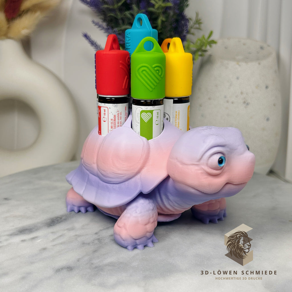 doTERRA Kids Collection Aufsteller für Ätherische Öle AromaSchildi für 7x 10ml Roll-Ons Aufbewahrung - Geschenk - Kinderzimmer