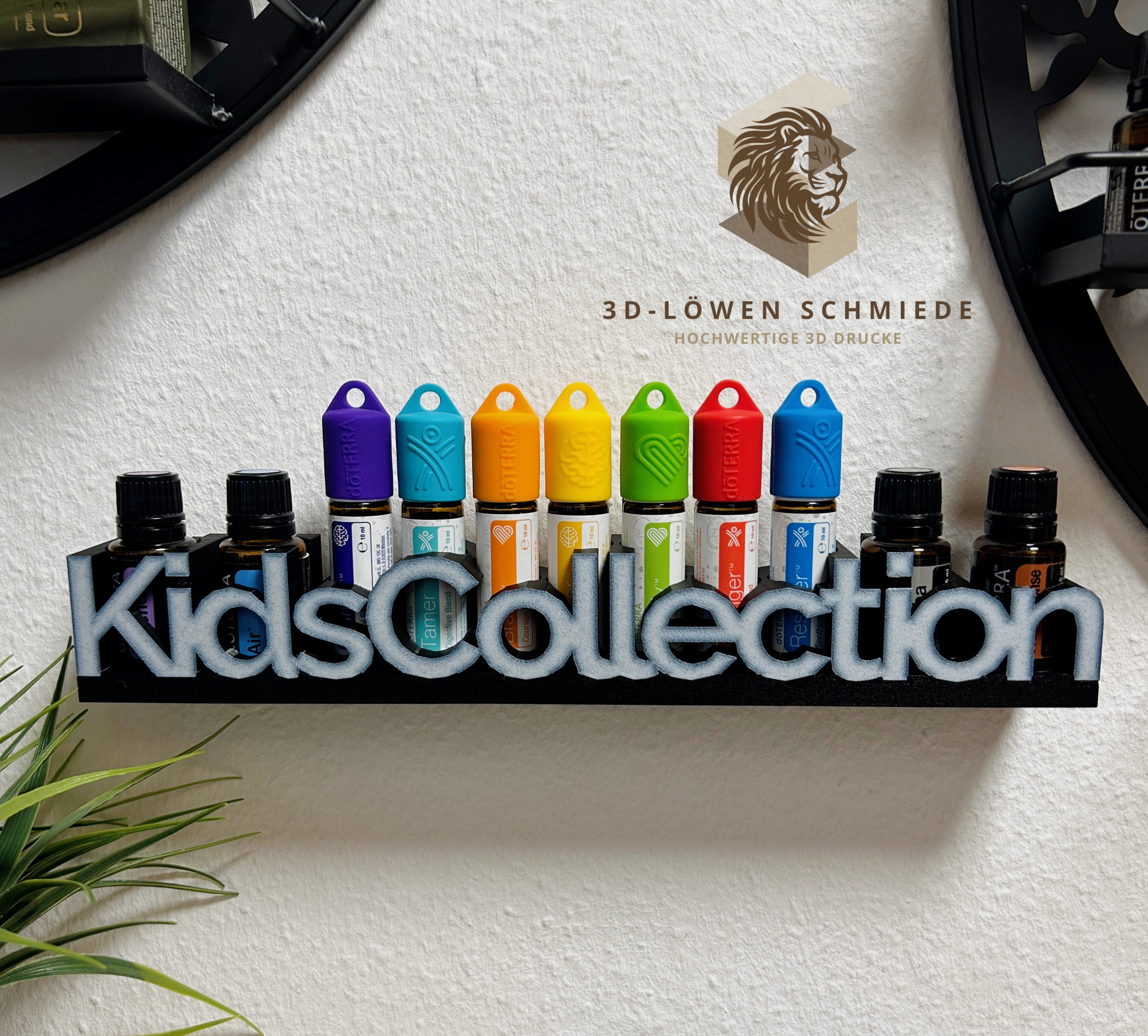 doTERRA Kids Collection Aufsteller
Aufbewahrung für Ätherische Öle Aufsteller Platz für 4x 15ml und Die KidsColletion Set 7x
10ml