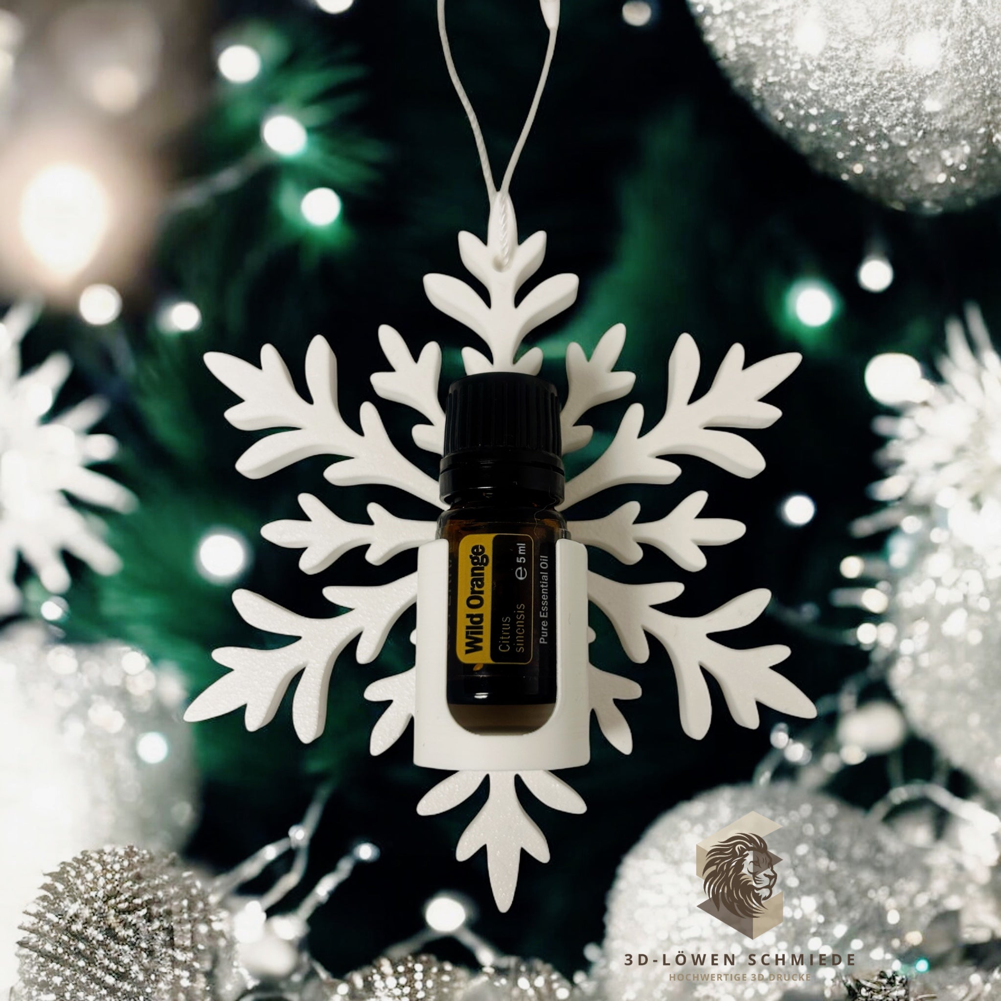 Aroma Engel Aufsteller oder Anhänger für Ätherische Öle, Platz für 1x15ml oder 1x5ml Flasche. stilvolle, Praktisch, Geschenk, Berater