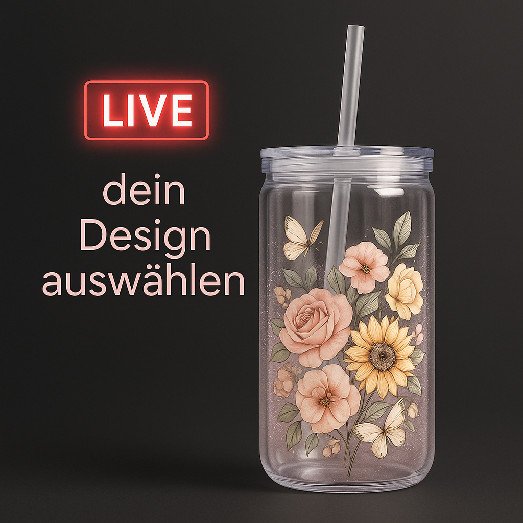 Live dein Motiv Becher gestalten