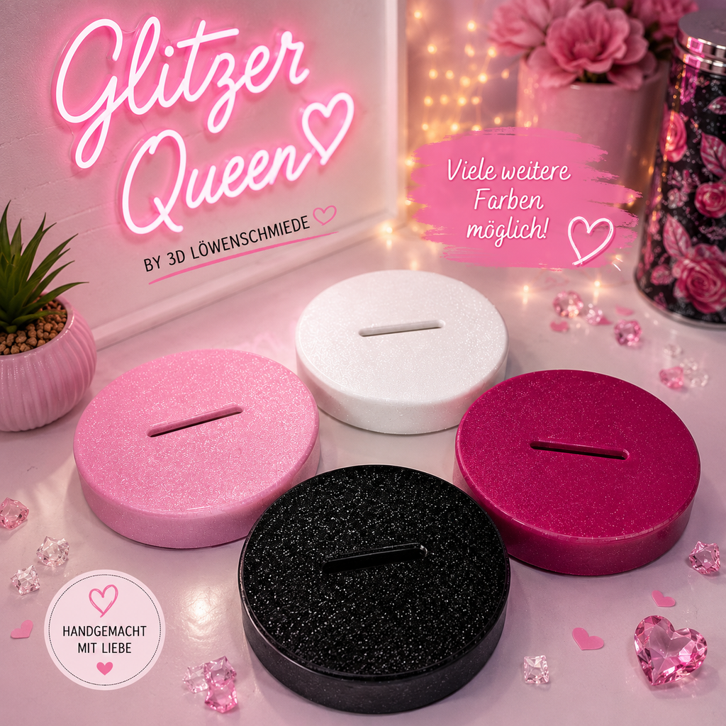 💖 Spar-Dose Deluxe – Deine ganz persönliche Wunsch-Spardose