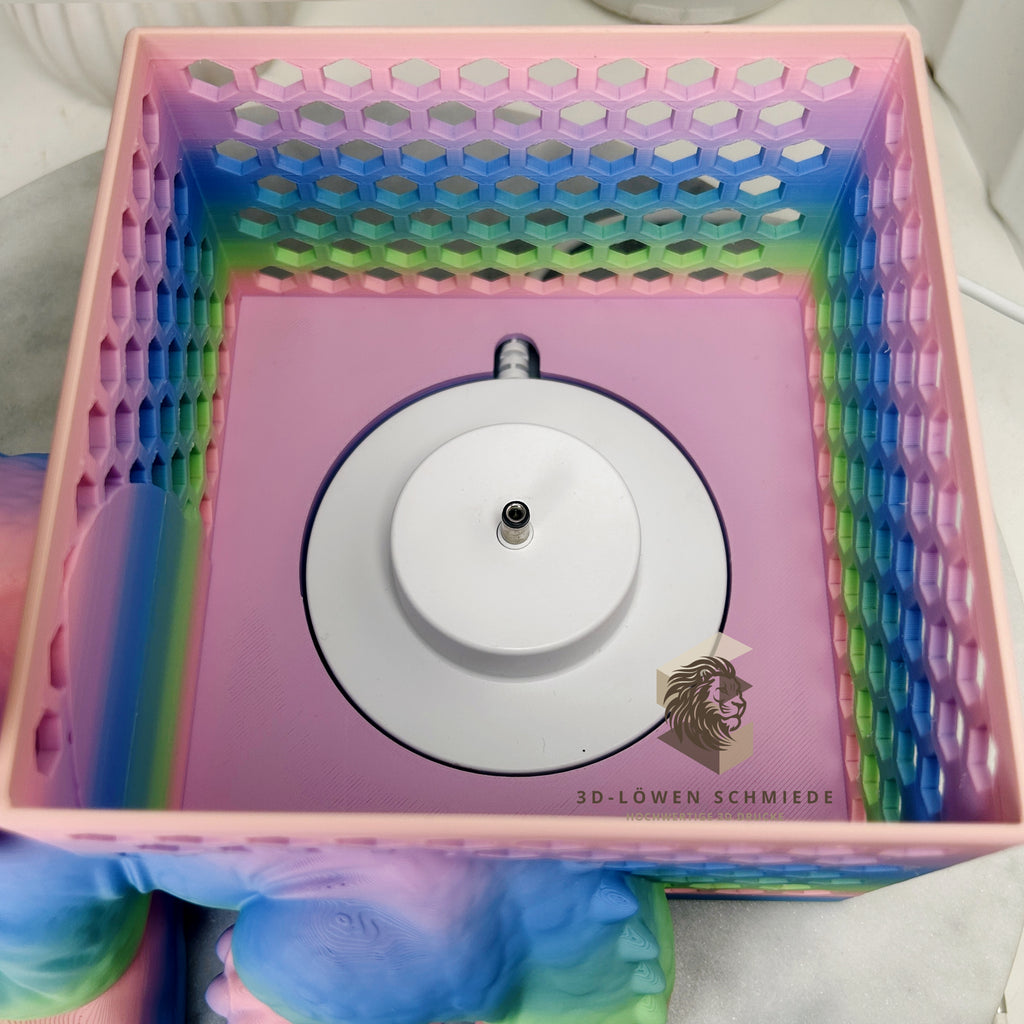 Toniebox Schlummer Spike Halter, passend für Toniebox 1 Halterung mit Ladefunktion, süsse Geschenkidee für kleine Helden