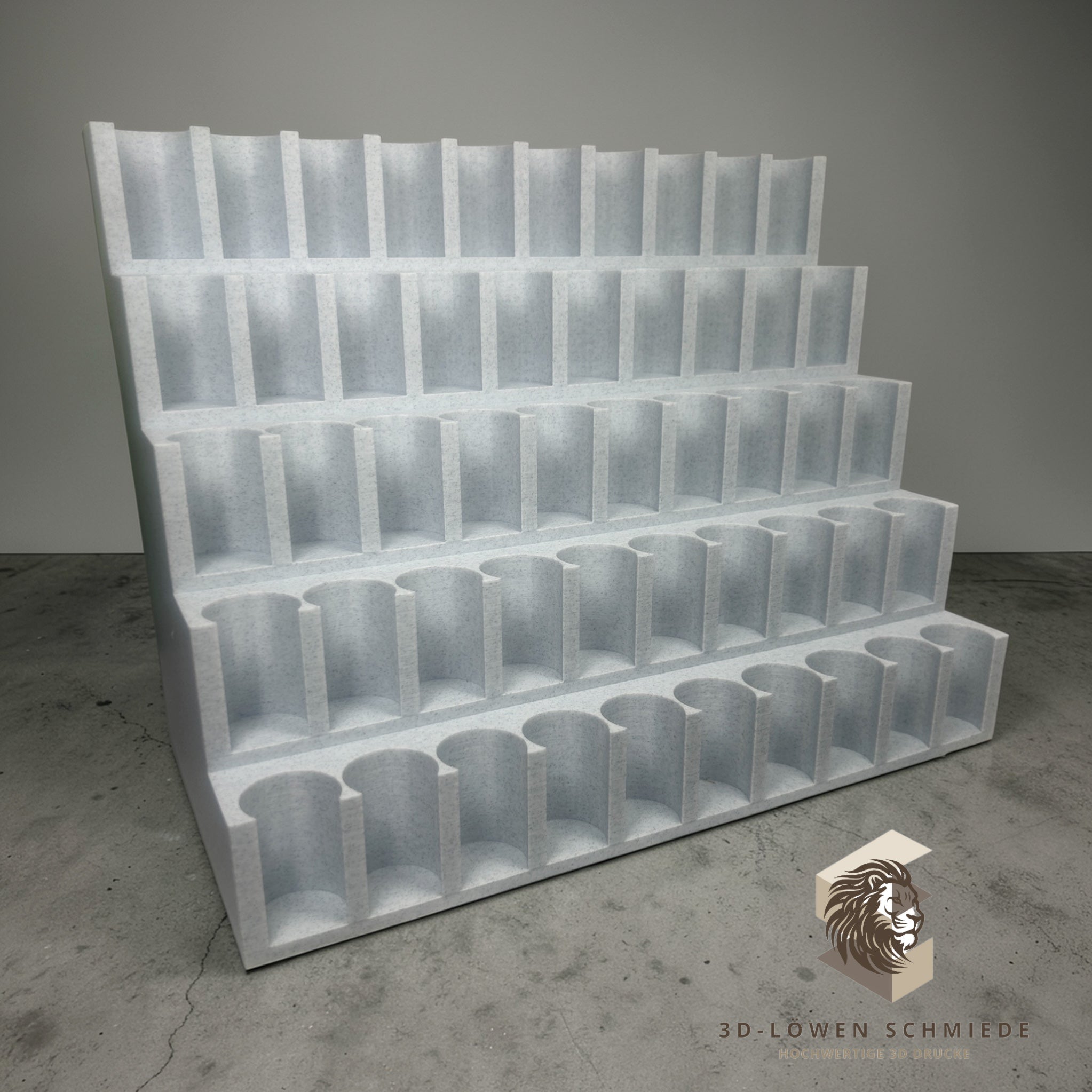 doTERRA Aufsteller für bis zu 50x 15ml Ätherische Öl Flaschen mit Sichtfenster auf die Öle, Stilvoll - Aufbewahrung - Geschenkidee