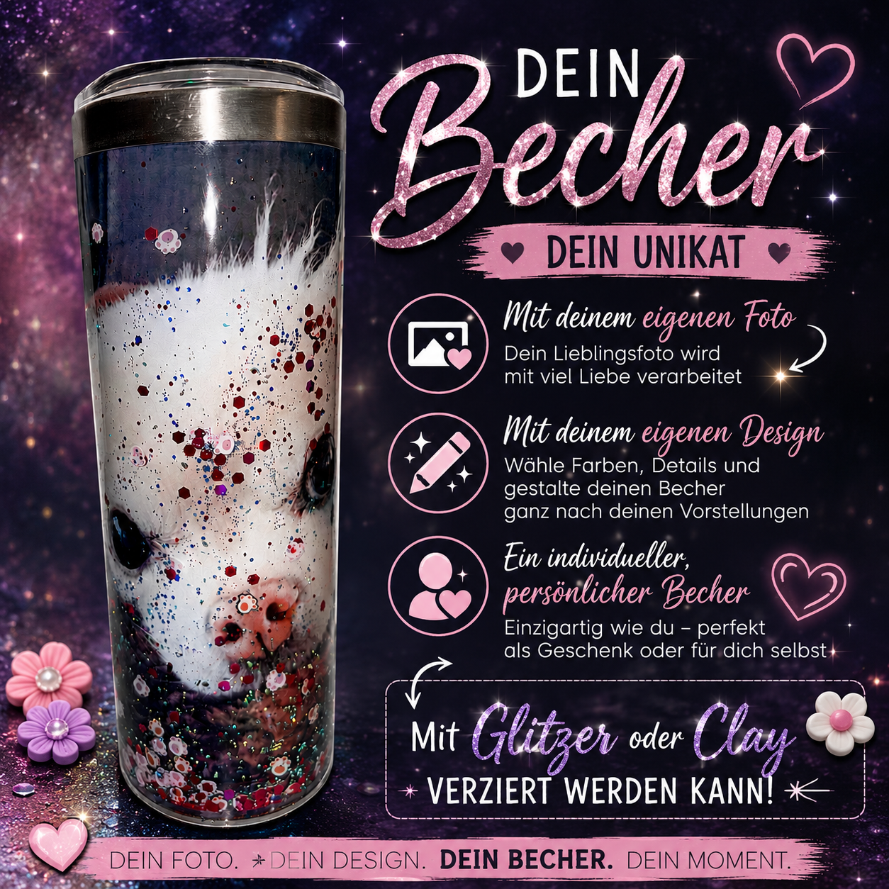 ✨ Dein persönlicher 20 Oz Wunschbecher ✨