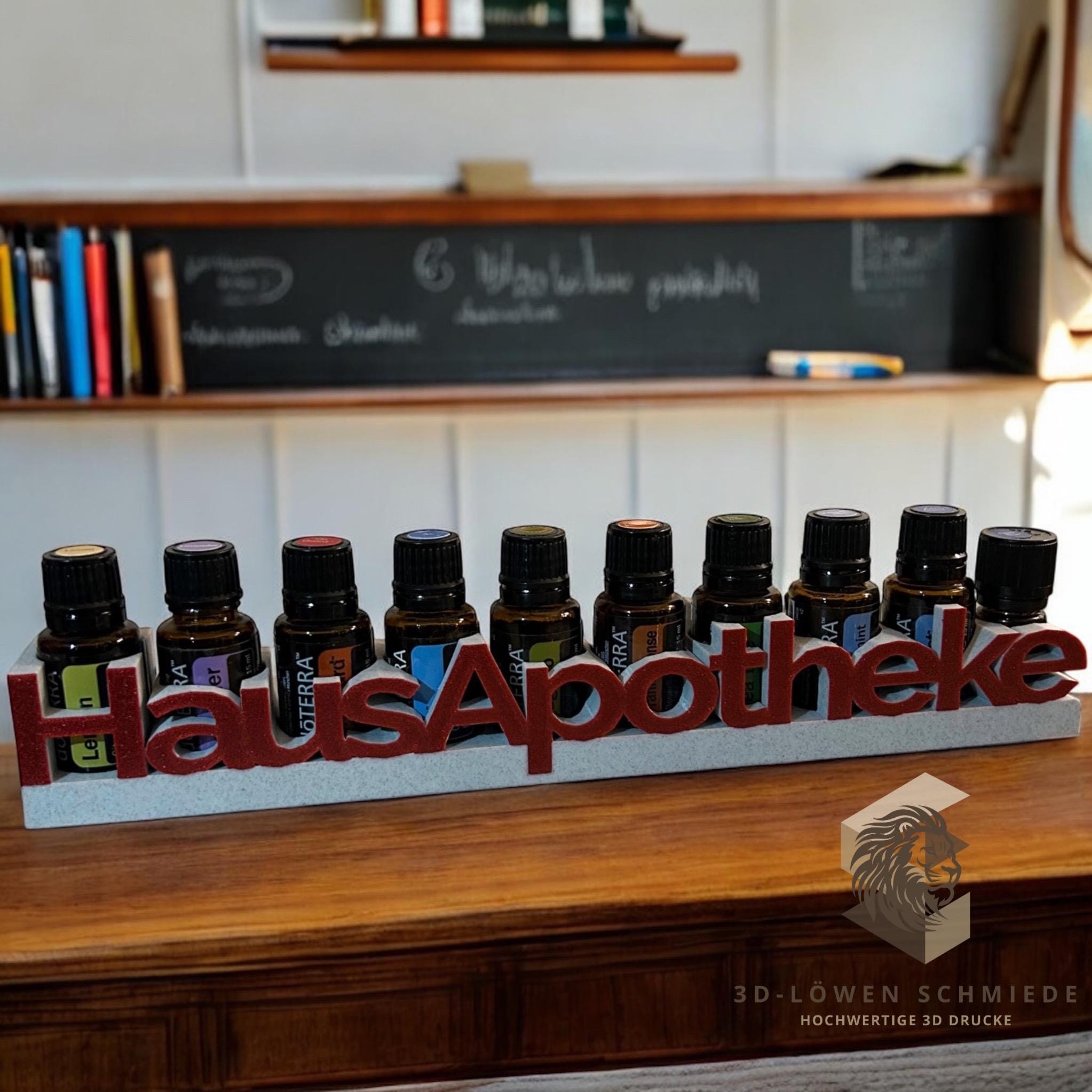 doTERRA Hausapotheke Regal für Ätherische Öle Aufsteller Regal Stehen für 15ml und 1 mal 5ml Ätherisches Öl