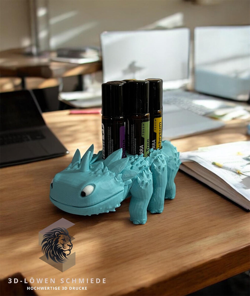 doTERRA Krokodil Aufsteller für Ätherische Öle zum Stehen für 6x 10ml Touch Roll-On