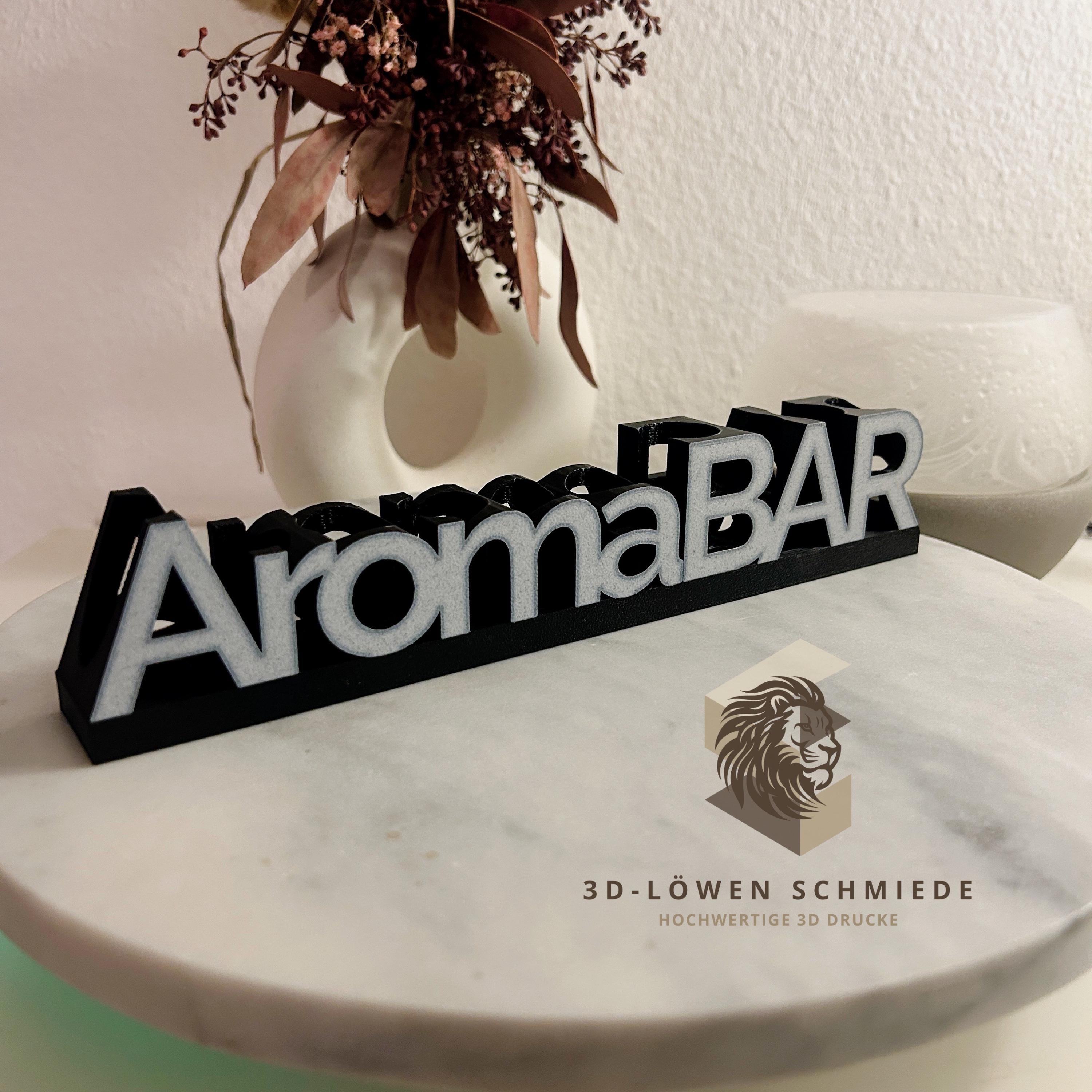 doTERRA Aufsteller AromaBAR für Ätherische Öle Aufsteller oder Regal zum Anhängen Platz für 10x 10ml Touch Roll On, Stilvolle Geschenkidee