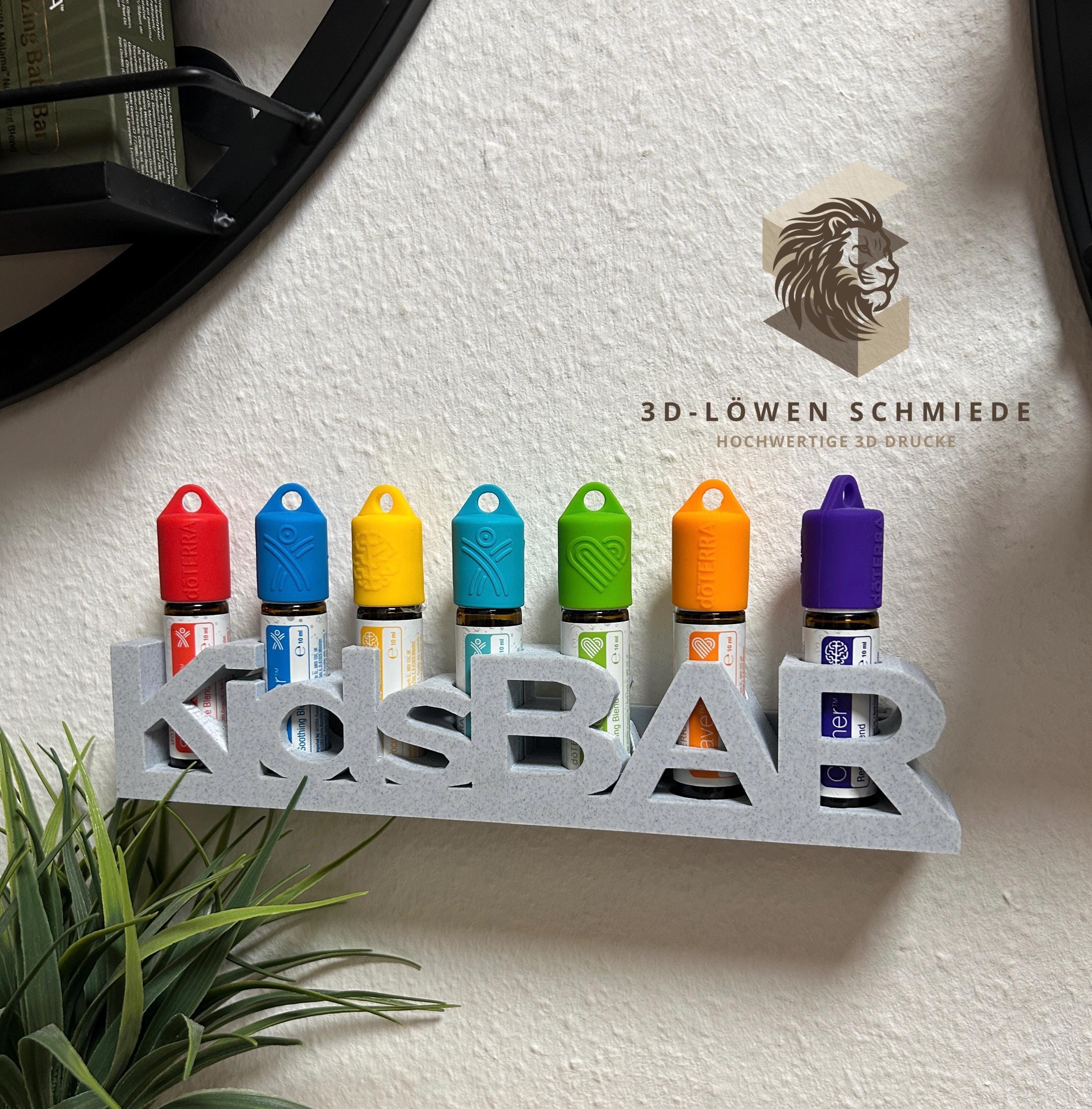 doTERRA KidsBar Aufsteller Regal zum Anhängen oder Stellen für Ätherisches Öle 7 Fächer für 10ml Roll-On‘s Touchs