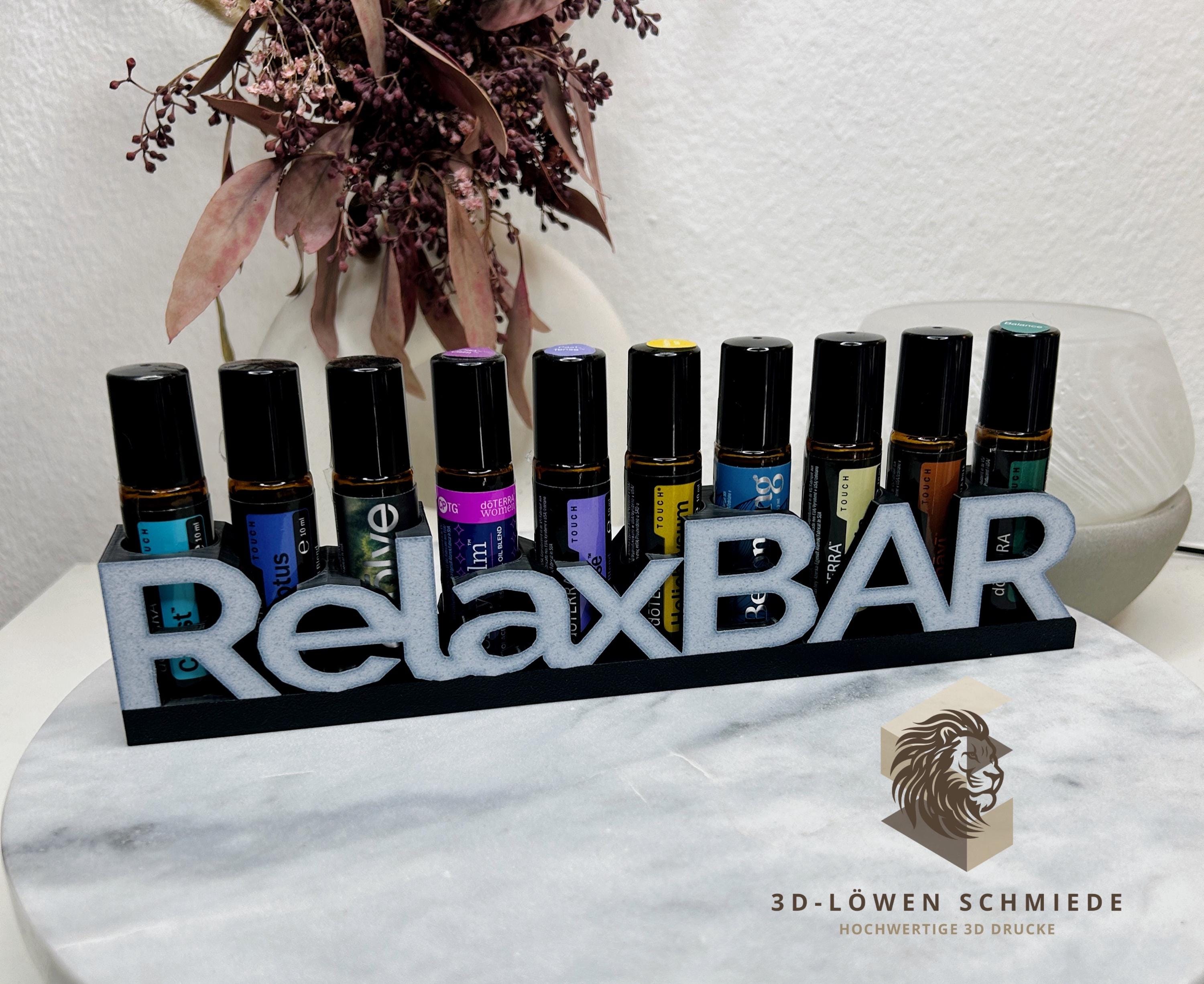 doTERRA RelaxBAR Aufsteller Aufbewahrung oder Regal für Ätherisches Öle Platz für 10x 10ml Roll-On‘s Touchs