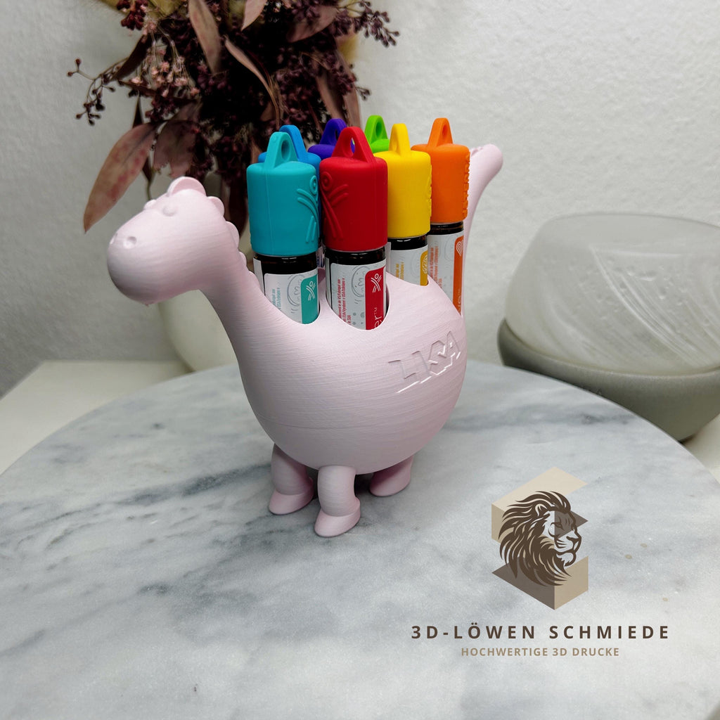 doTERRA Kids Collection Aufsteller für Ätherische Öle - Personalisiert mit ihrem Wunsch Namen für 7x 10ml Roll-Ons