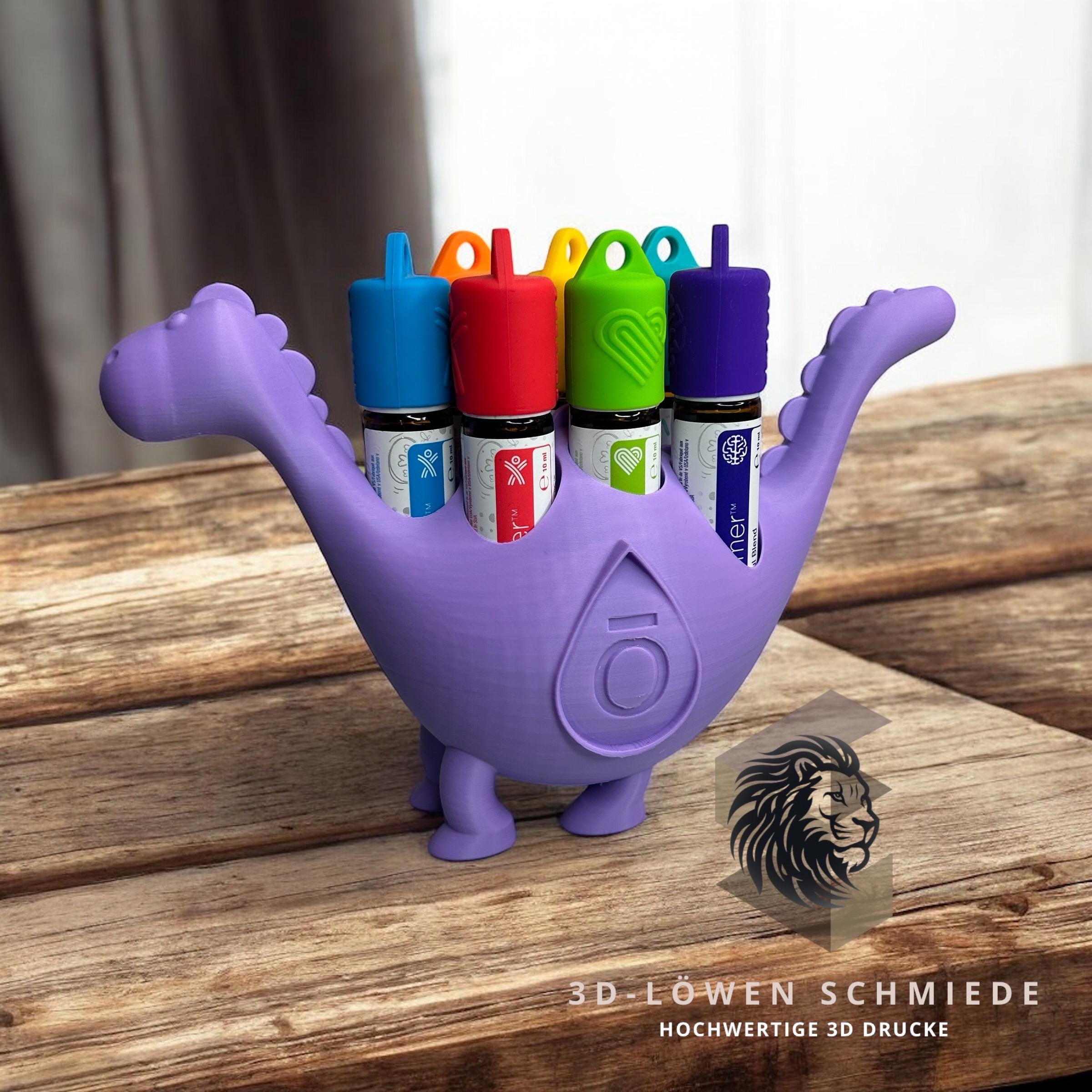 doTERRA Kids Collection Aufsteller für Ätherische Öle Dino für 7x 10ml Roll-Ons Aufsteller