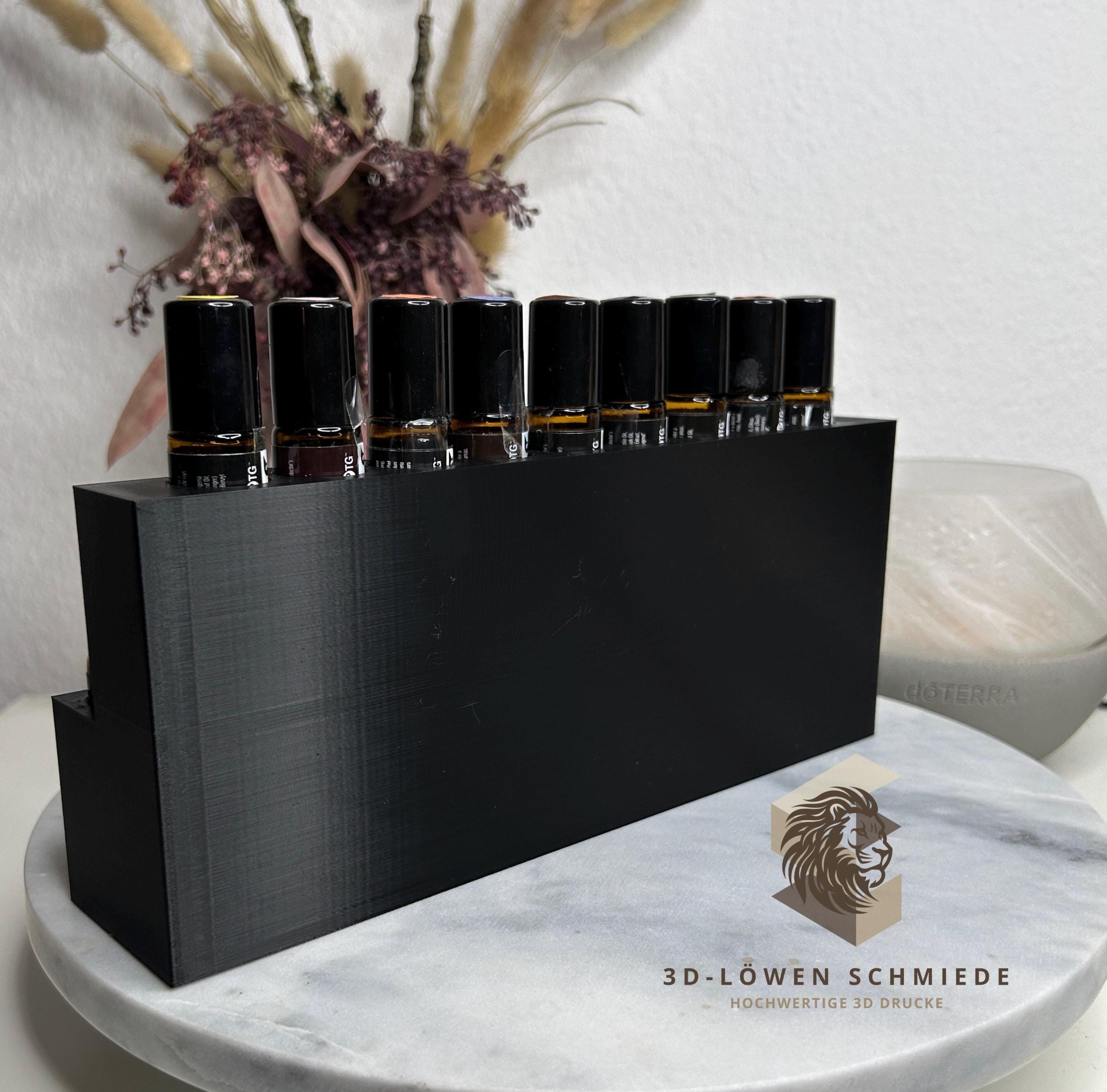 doTERRA Aufsteller für 19x 10ml Ätherische Öle Touch Roll-On‘s mit Sichtfenster auf die Öle kompakt und platzsparend, auch in anderen Farben