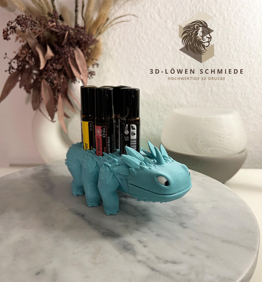 doTERRA Krokodil Aufsteller für Ätherische Öle zum Stehen für 6x 10ml Touch Roll-On