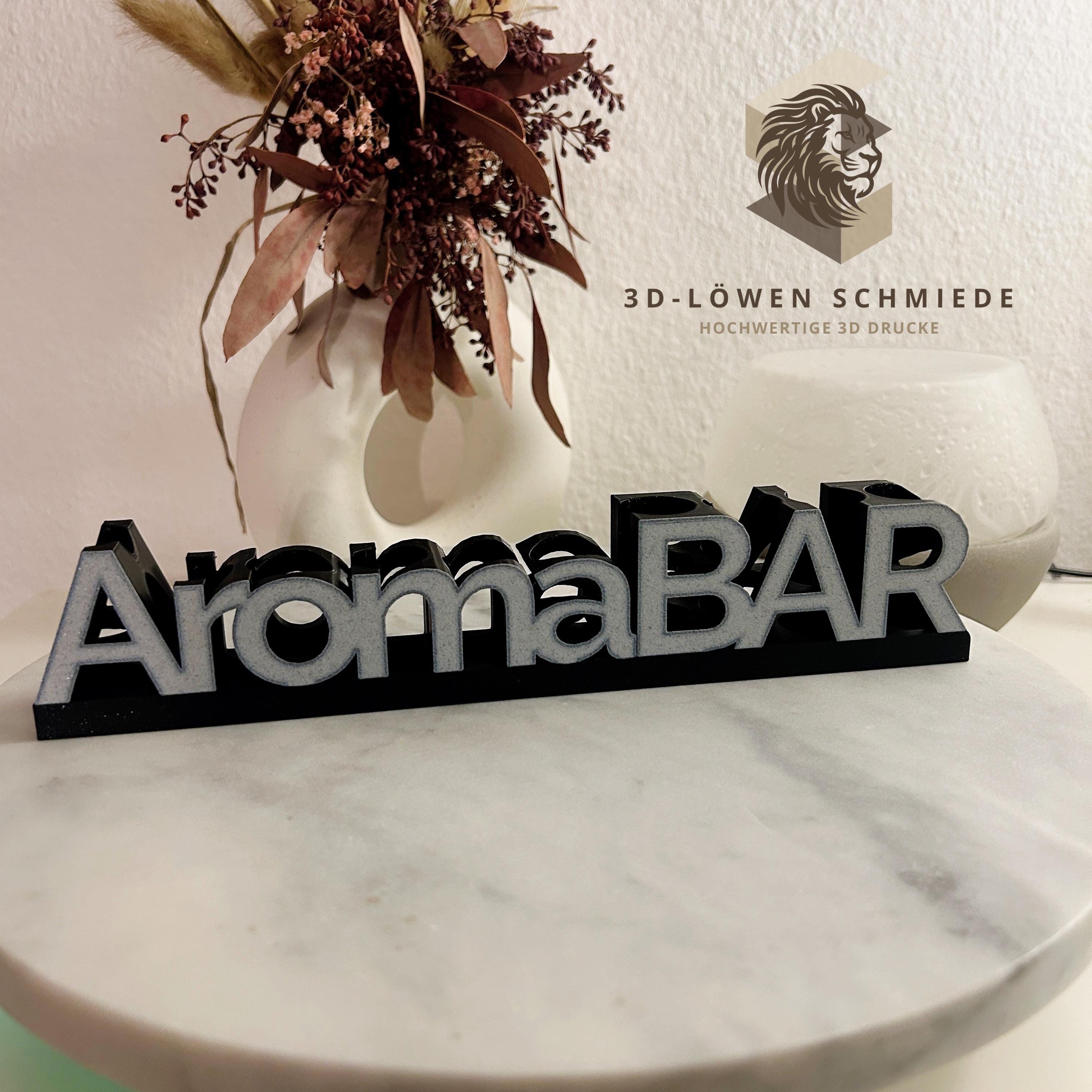 doTERRA Aufsteller AromaBAR für Ätherische Öle Aufsteller oder Regal zum Anhängen Platz für 10x 10ml Touch Roll On, Stilvolle Geschenkidee
