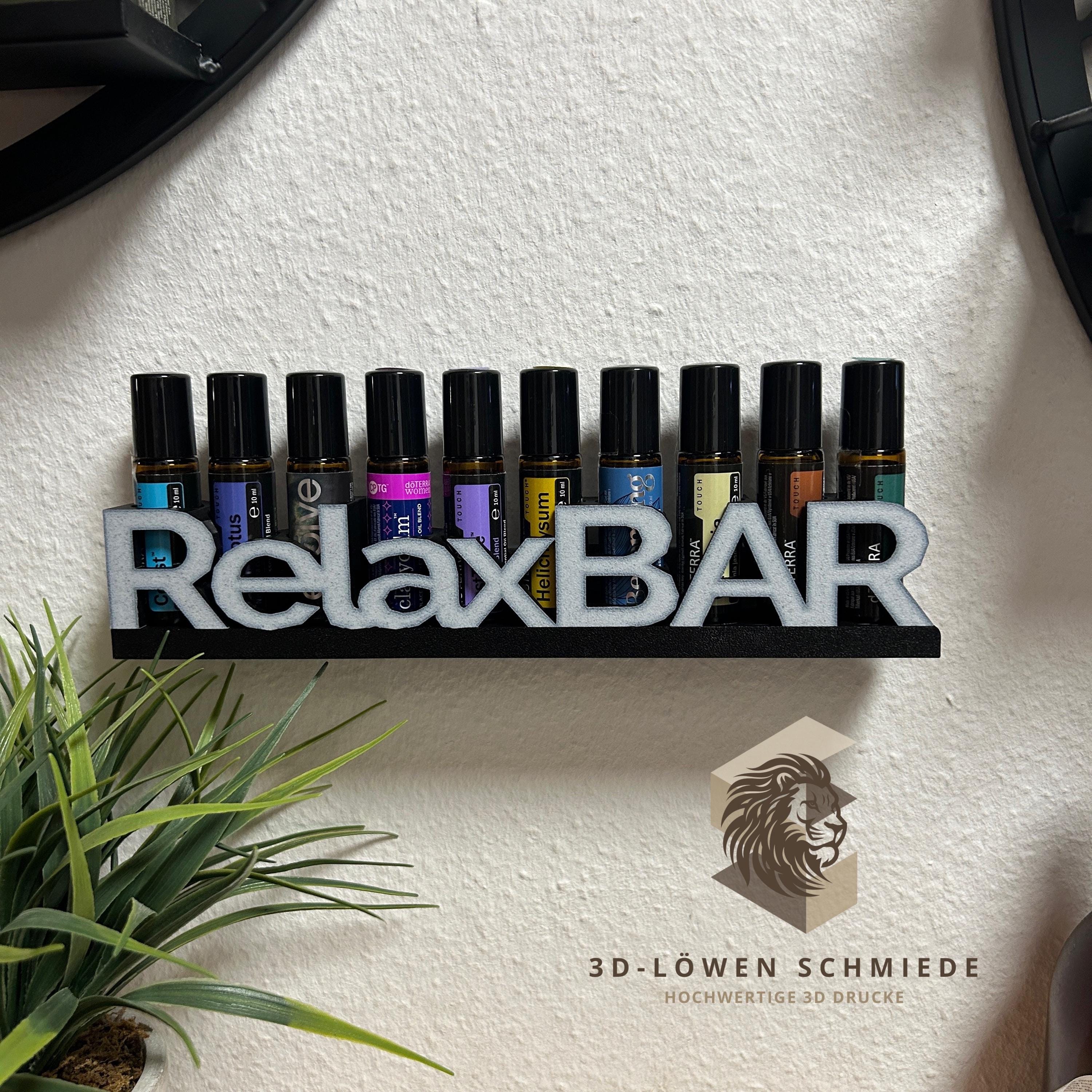 doTERRA RelaxBAR Aufsteller Aufbewahrung oder Regal für Ätherisches Öle Platz für 10x 10ml Roll-On‘s Touchs