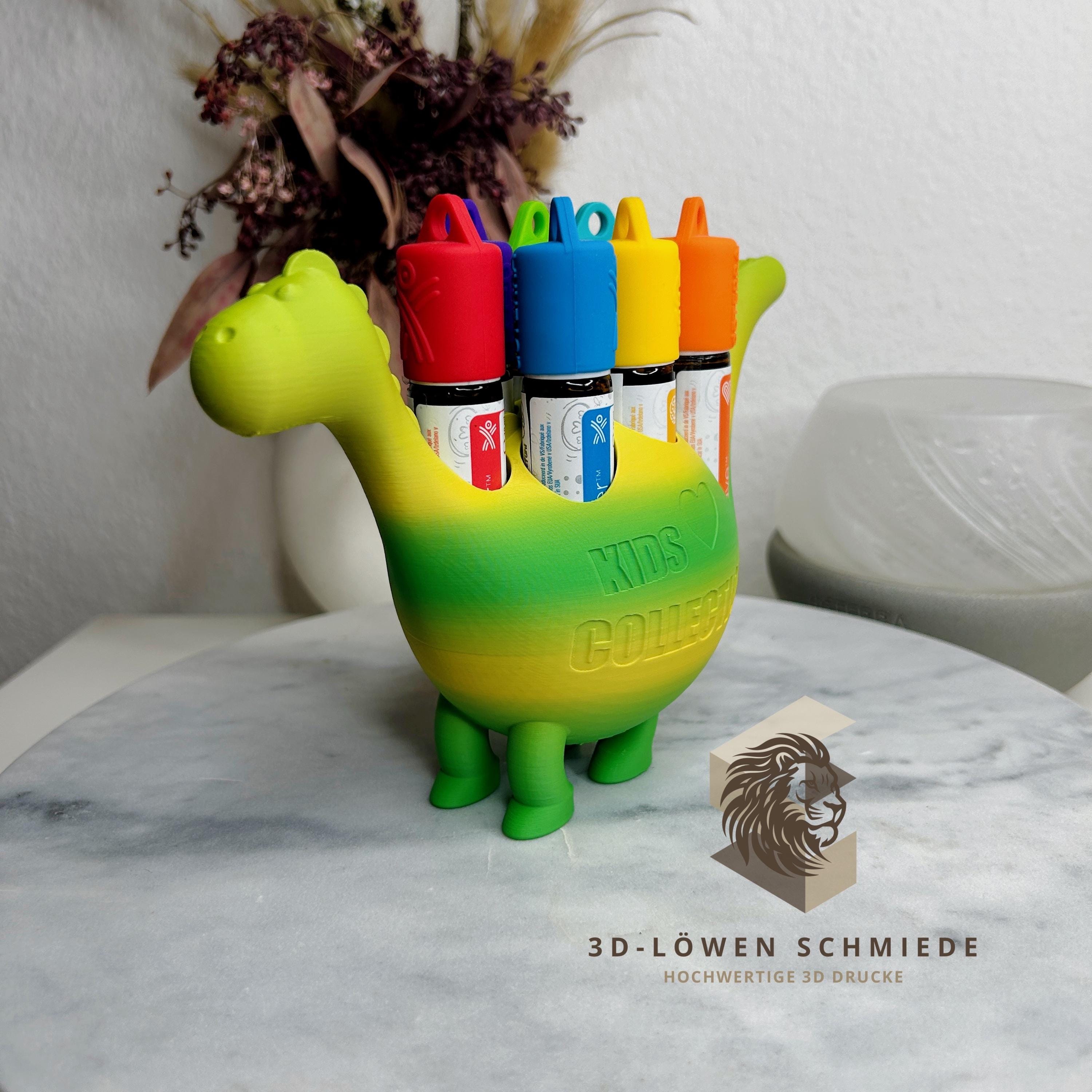 doTERRA Kids Collection Aufsteller für Ätherische Öle - Dino Einzelstück für 7x 10ml Roll-Ons Aufsteller