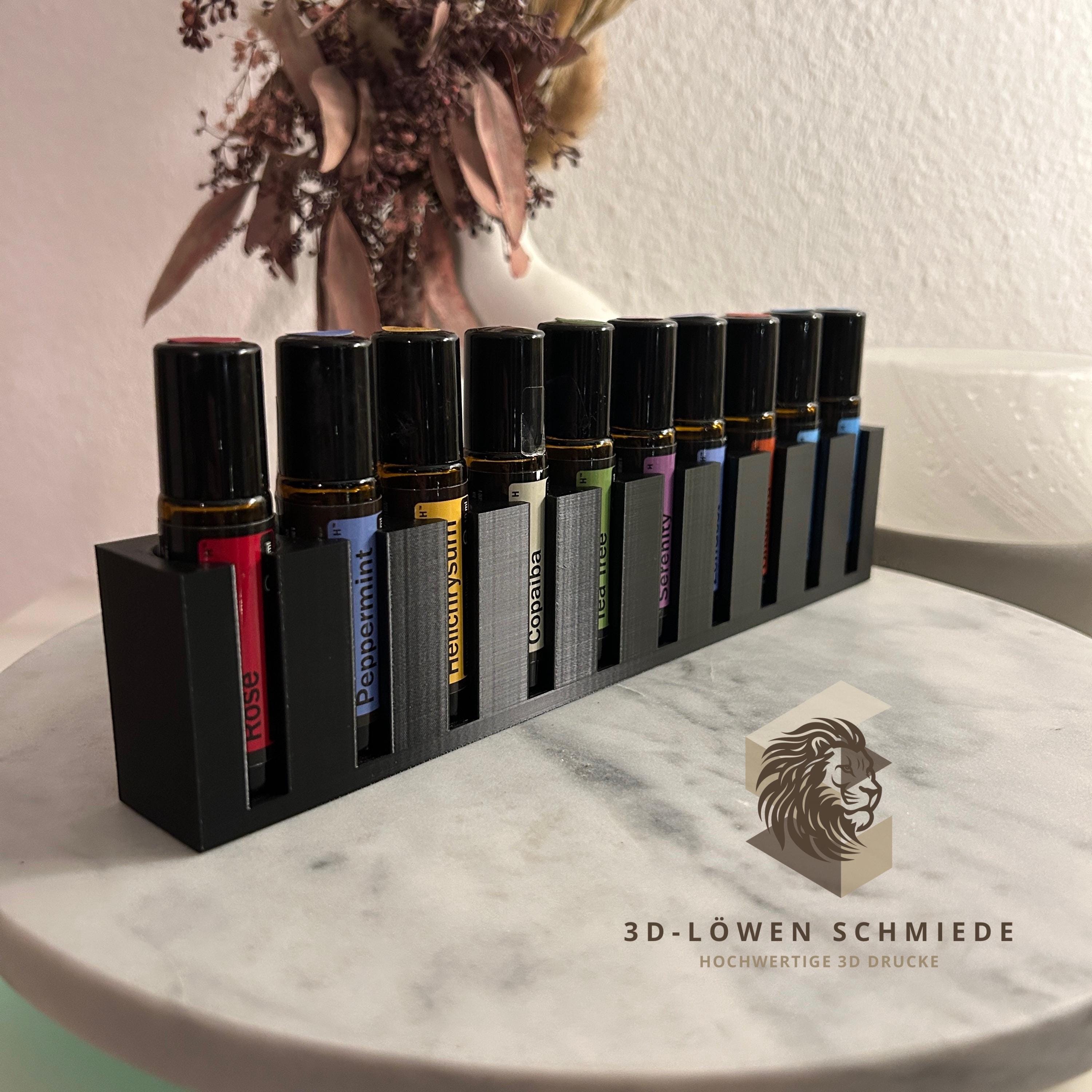 doTERRA Aufsteller für 19x 10ml Ätherische Öle Touch Roll-On‘s mit Sichtfenster auf die Öle kompakt und platzsparend, auch in anderen Farben